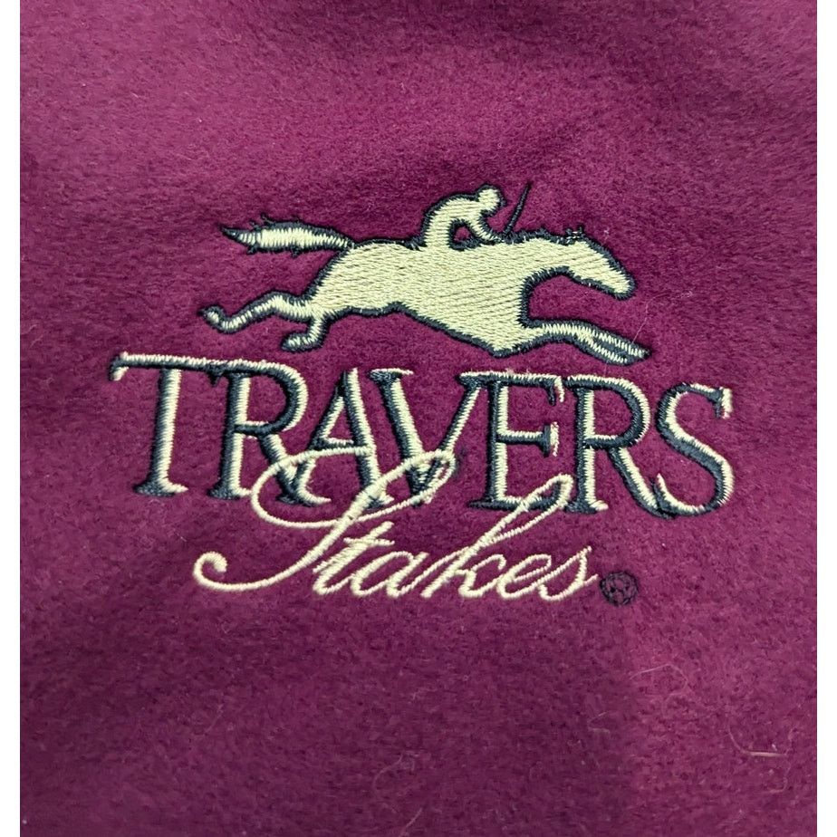 Vintage Vintage Travers Stables Soft Maroon windbreaker jacket Size US XL / EU 56 / 4 - 2 Thumbnail