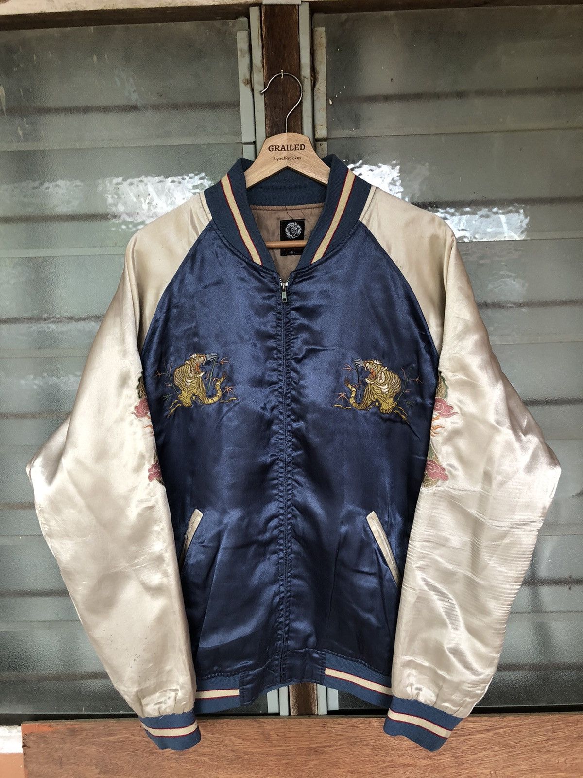 Vintage Vintage Traditional Japanese Toyo Enterprise Sukajan Jacket Size US L / EU 52-54 / 3 - 3 Thumbnail