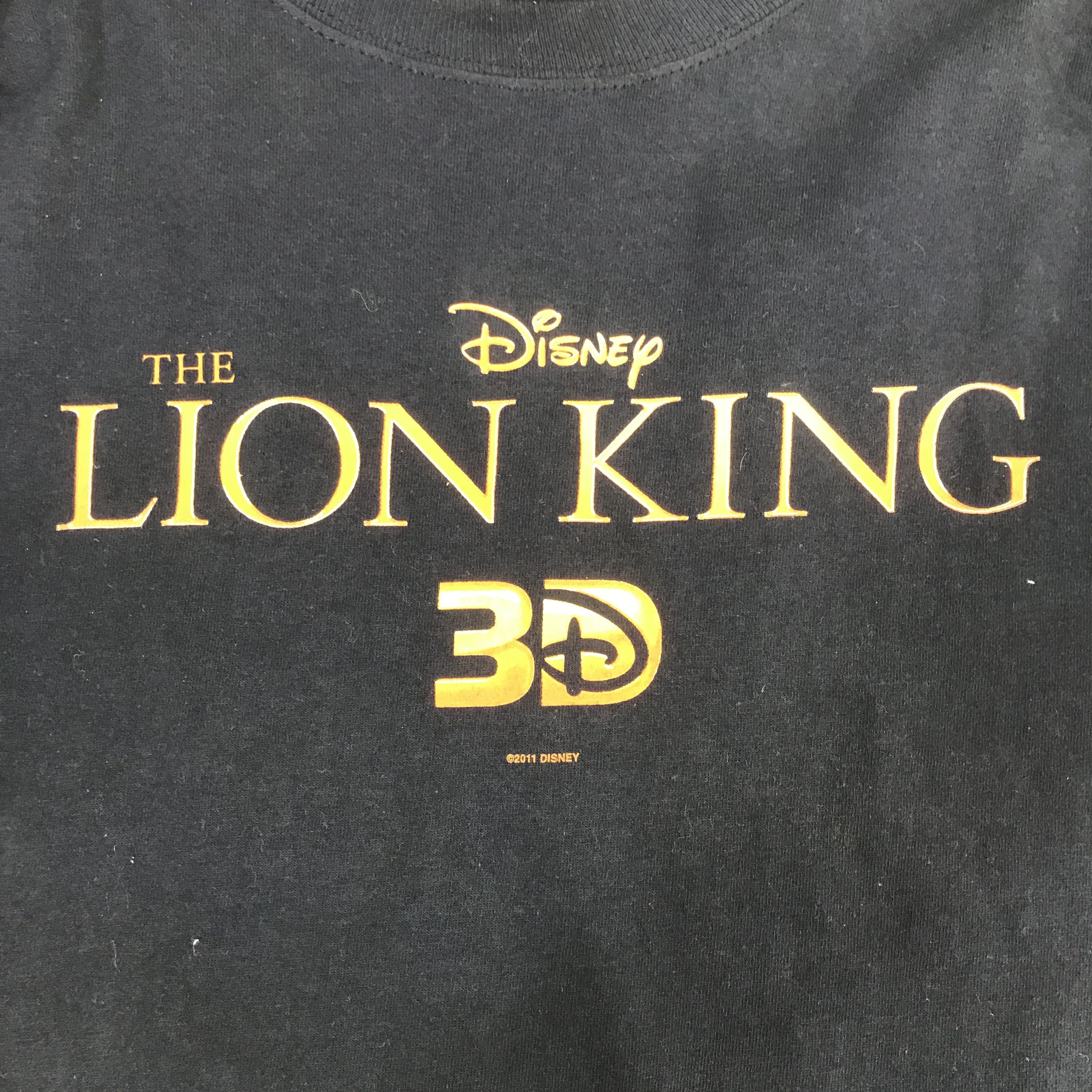 Disney × Vintage Vintage Movie The Lion king Disney Black T-shirt Size US M / EU 48-50 / 2 - 9 Thumbnail
