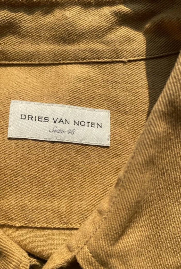 Dries Van Noten Dries van noten long sleeve shirt with badge 2412-Nextarrow Size US M / EU 48-50 / 2 - 3 Thumbnail