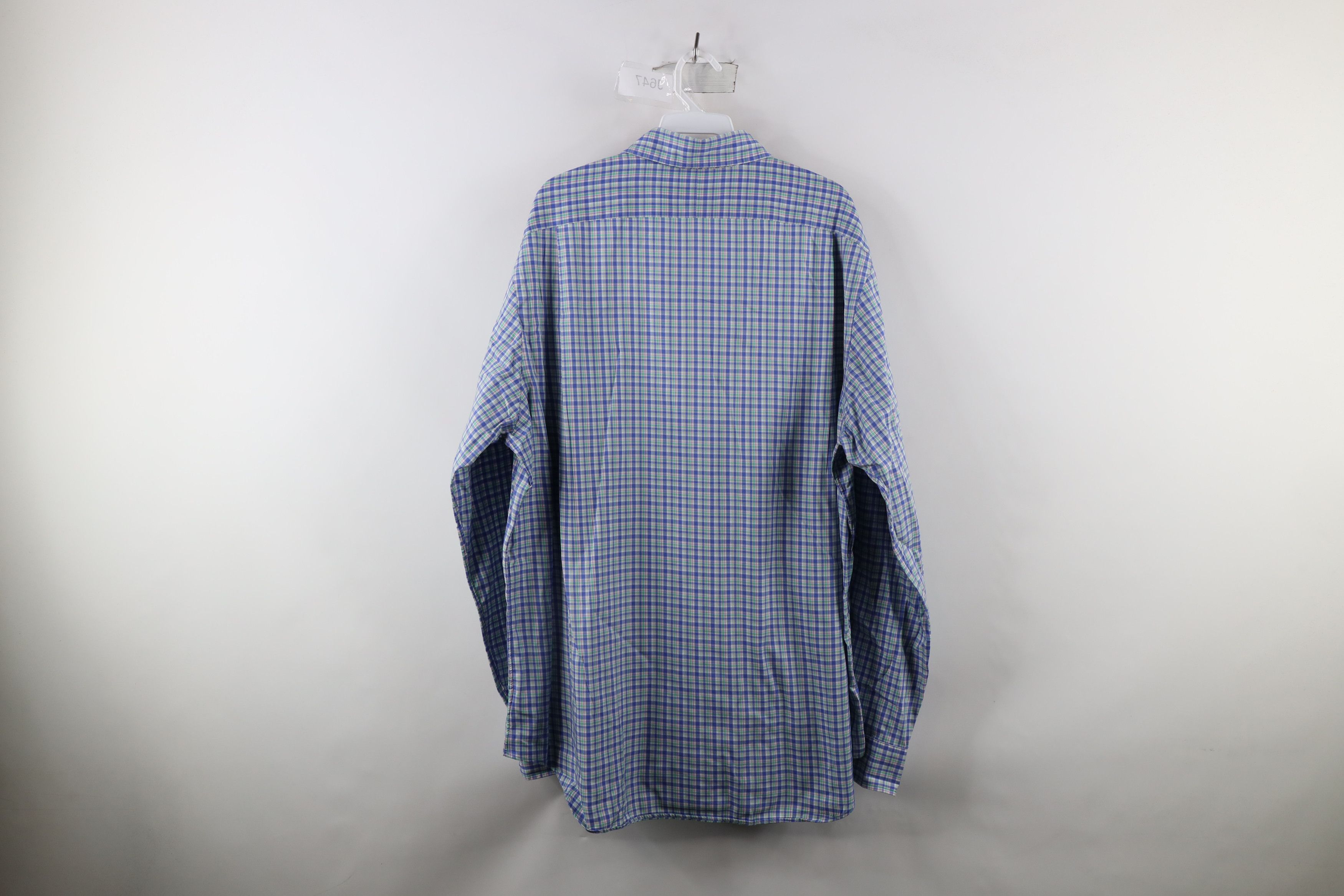 Ralph Lauren × Vintage Ralph Lauren Performance Rainbow Plaid Collared Button Shirt Size US XL / EU 56 / 4 - 7 Thumbnail
