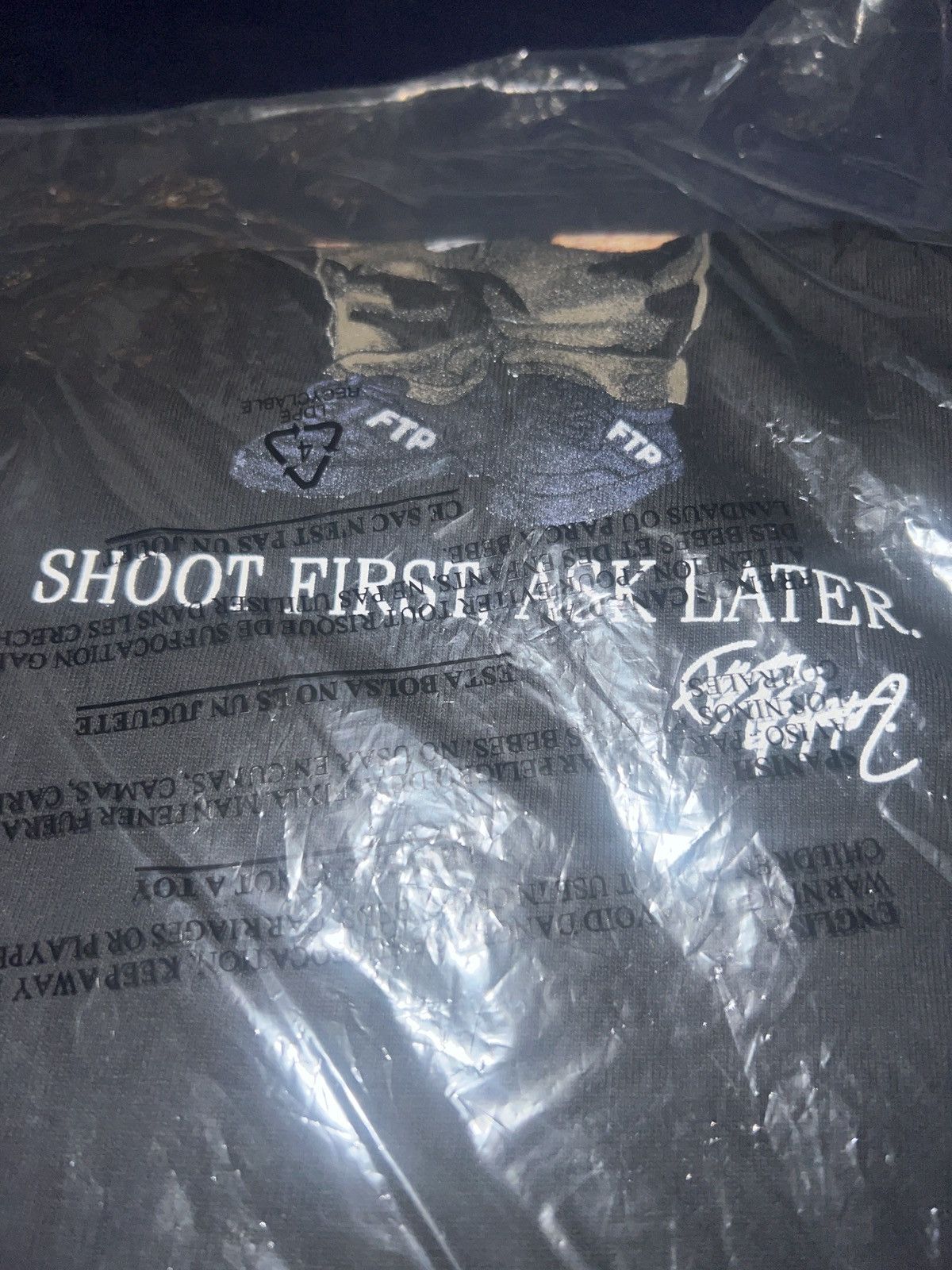 Fuck The Population FTP Bear Tee Brand New Size US L / EU 52-54 / 3 - 1 Thumbnail
