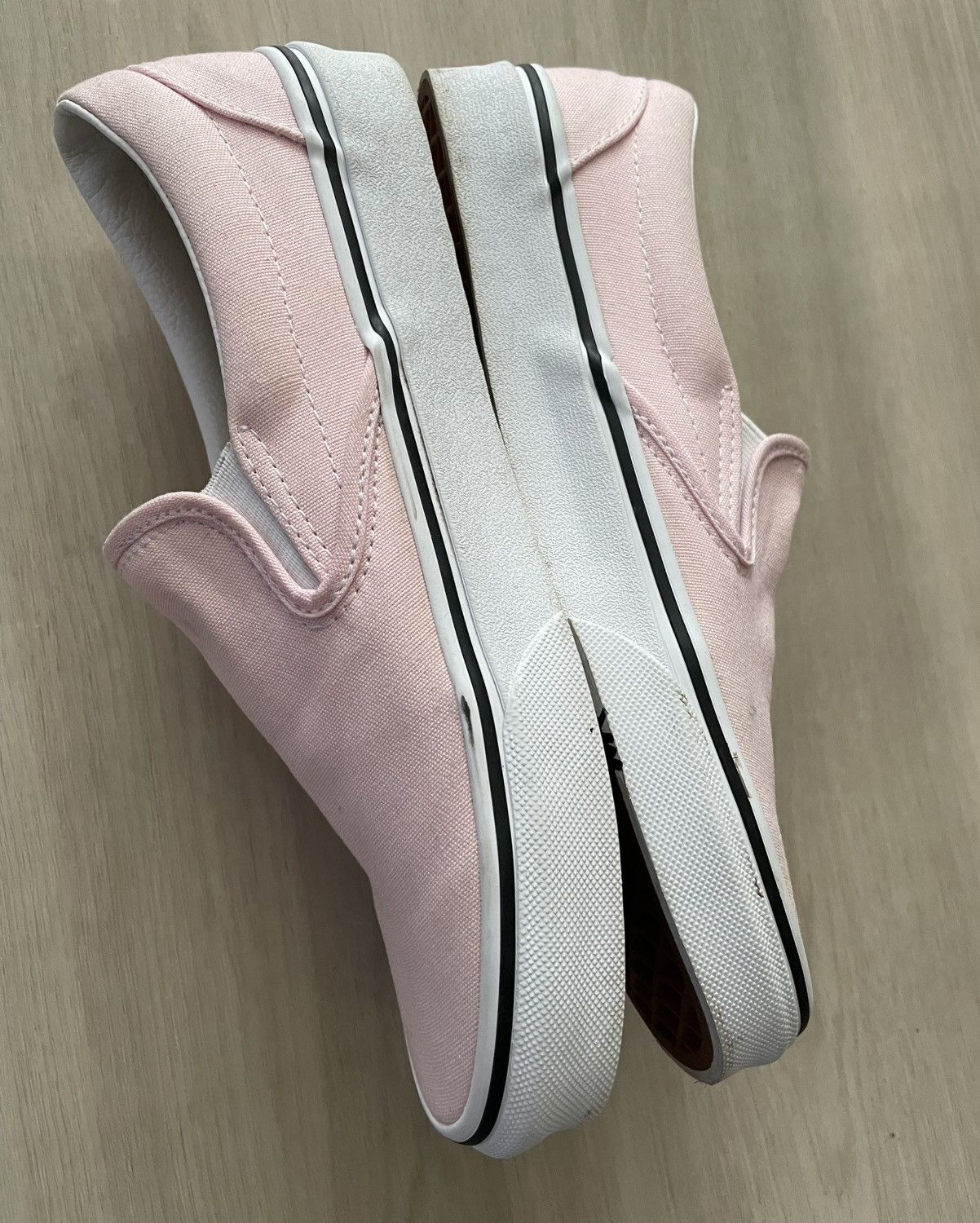 Vans VANS Classic Slip On Shoes Mens Size 6.5 Skateboard Pink Size US 8 / IT 38 - 5 Thumbnail