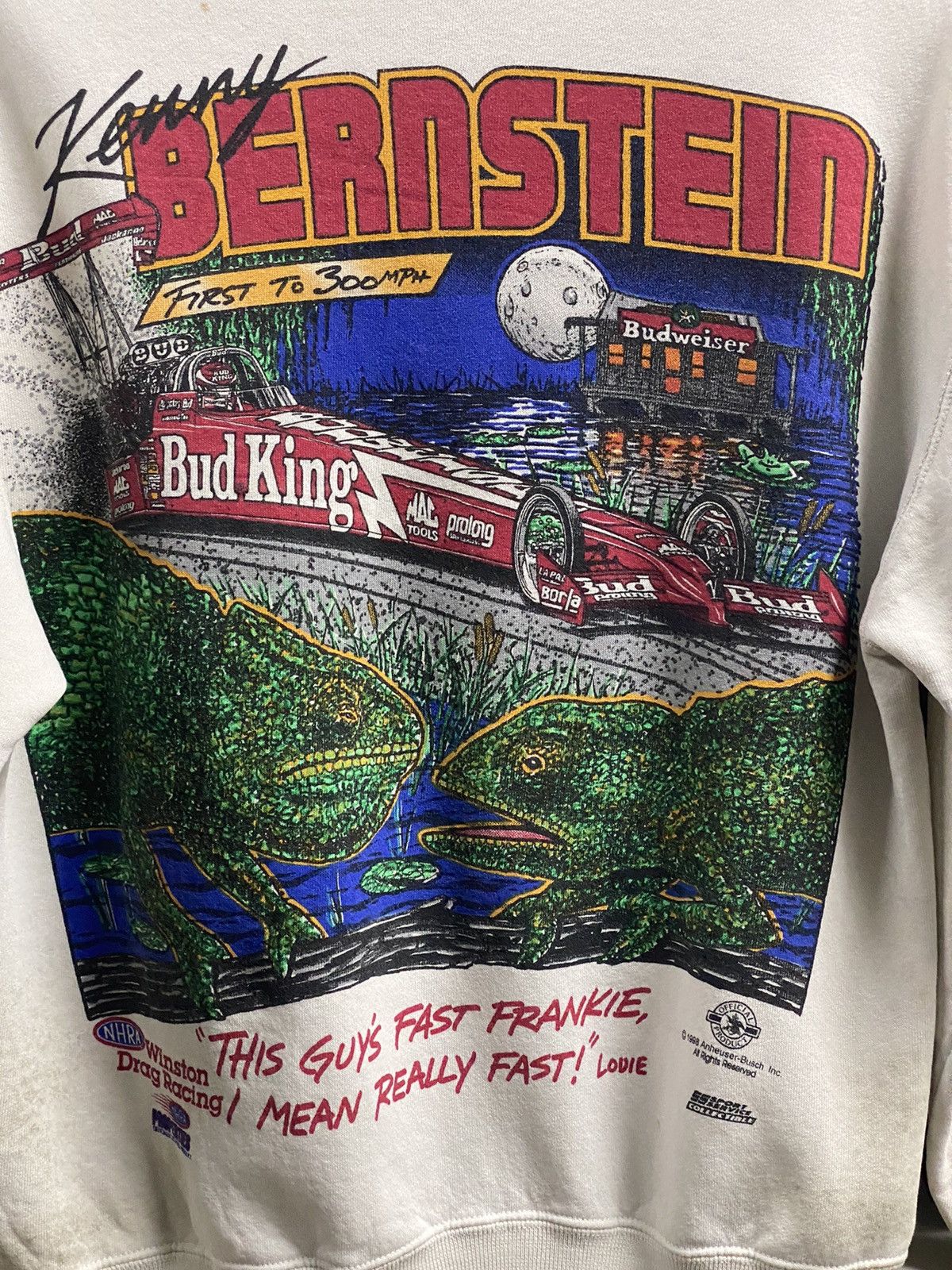 Budweiser × Vintage Vintage 1998 Kenny Beinstein Sweater Size US M / EU 48-50 / 2 - 12 Thumbnail