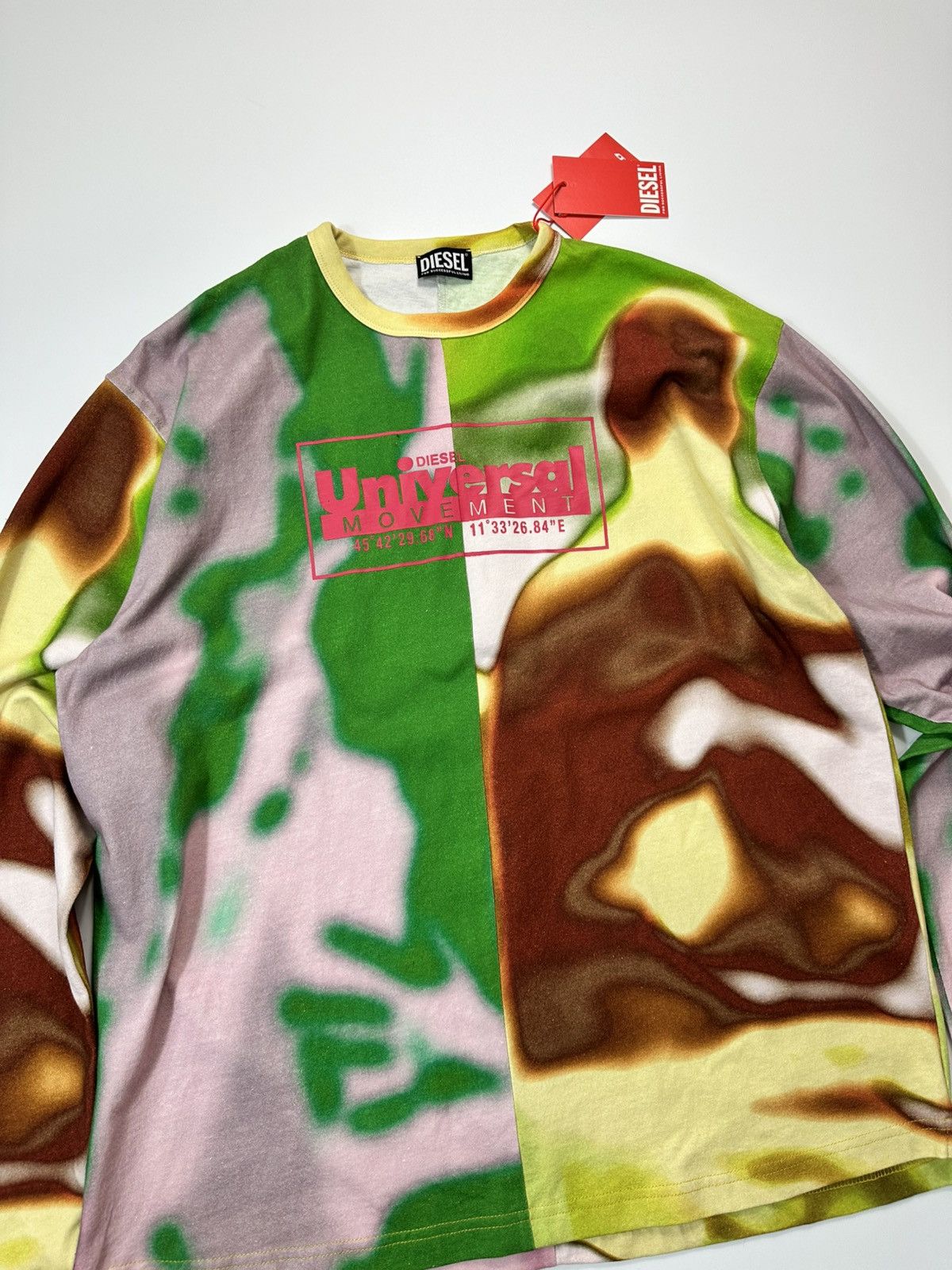 Diesel Diesel Long Sleeve Multicolor Universal Movement Size US M / EU 48-50 / 2 - 6 Thumbnail