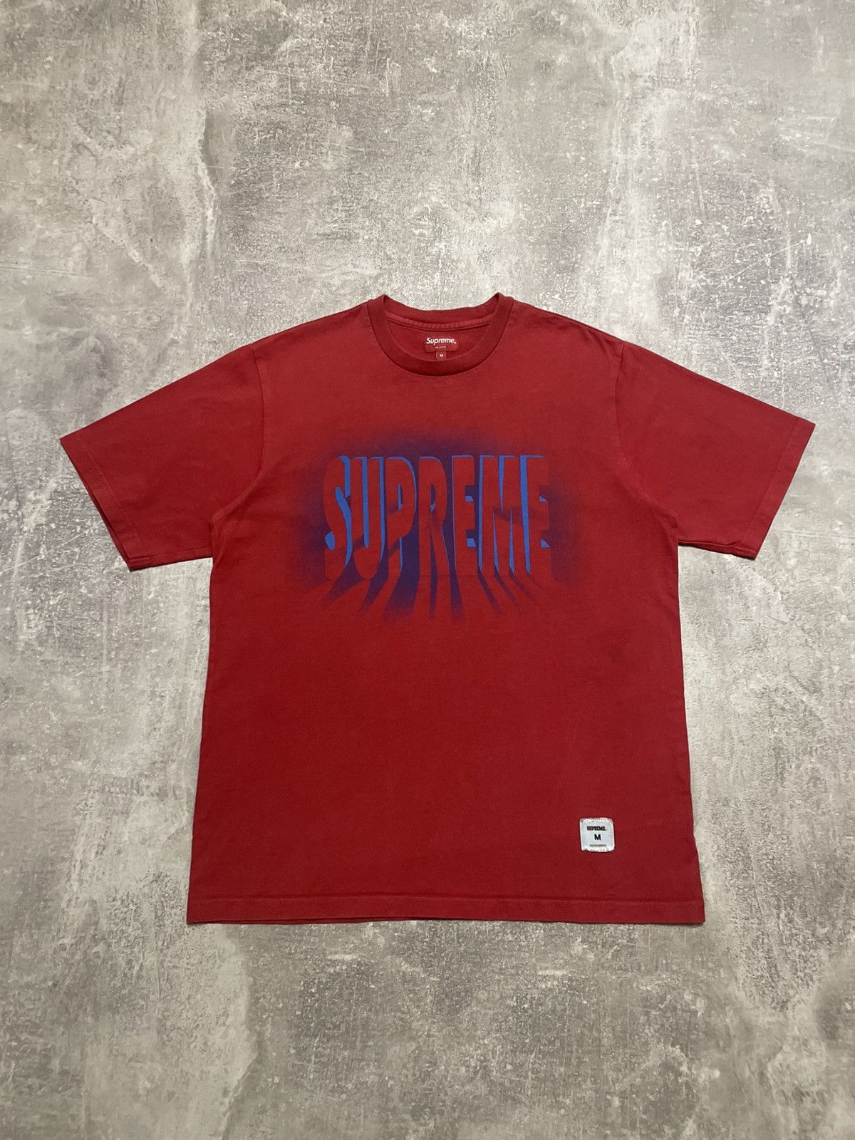 Hypebeast × Supreme Supreme Big Logo Red T-Shirt Size US M / EU 48-50 / 2 - 1 Thumbnail