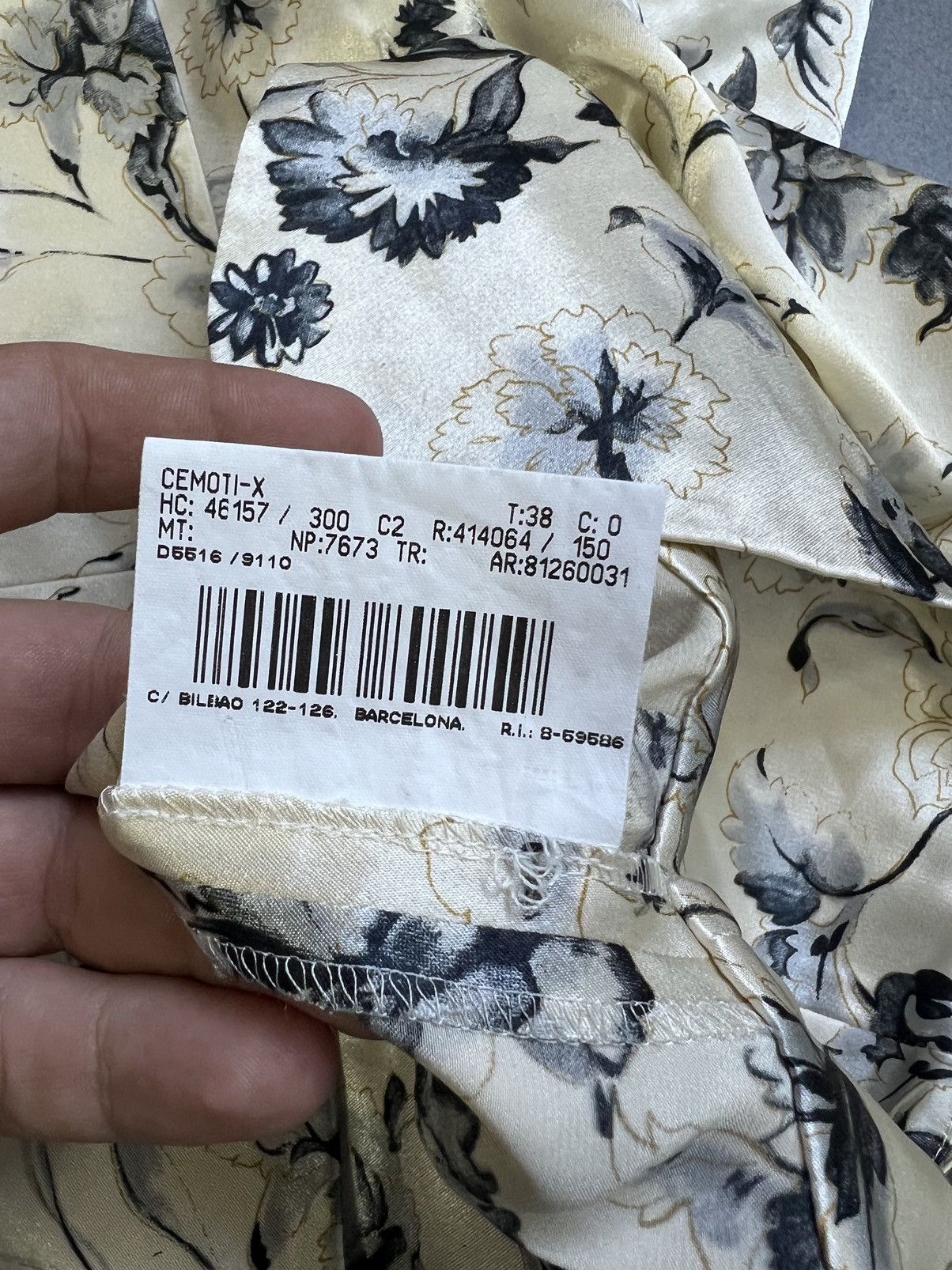 Burberry Vintage Burberry’s Flowers Print Button Shirt Size M / US 6-8 / IT 42-44 - 8 Thumbnail