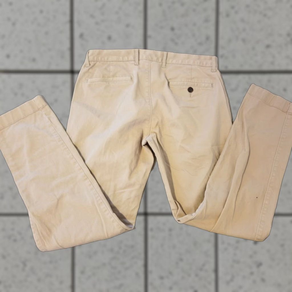 J.Crew Mens J.Crew Khaki Pants Dress 30x30 Stretch Cotton Chino Beige Slack Trousers Regular 30 Mens Size US 30 / EU 46 - 1 Thumbnail