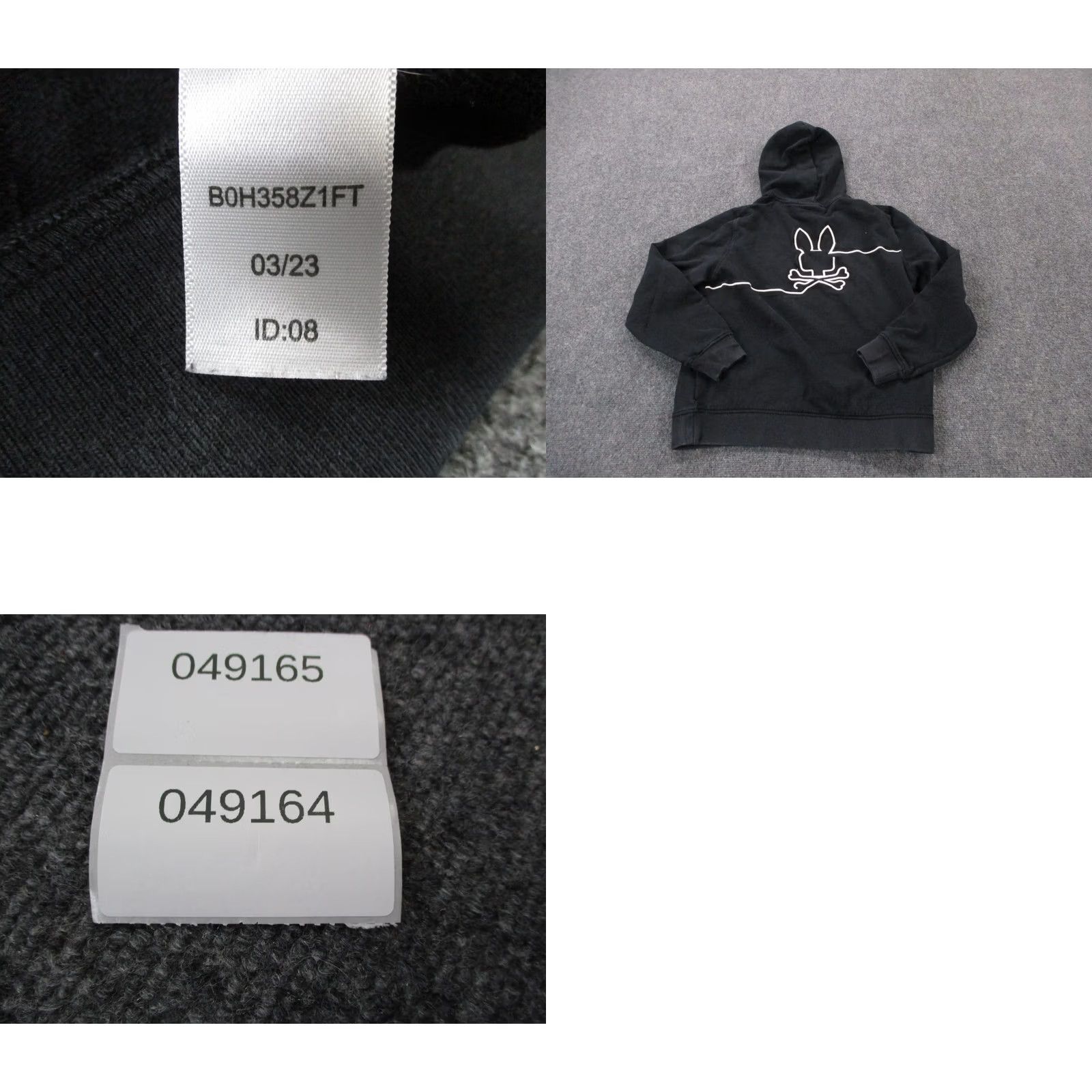 Psycho Bunny Psycho Bunny Hoodie Sweatshirt Black L 14 16 Logo Pullover Casual Womens Bunny Size L / US 10 / IT 46 - 9 Thumbnail