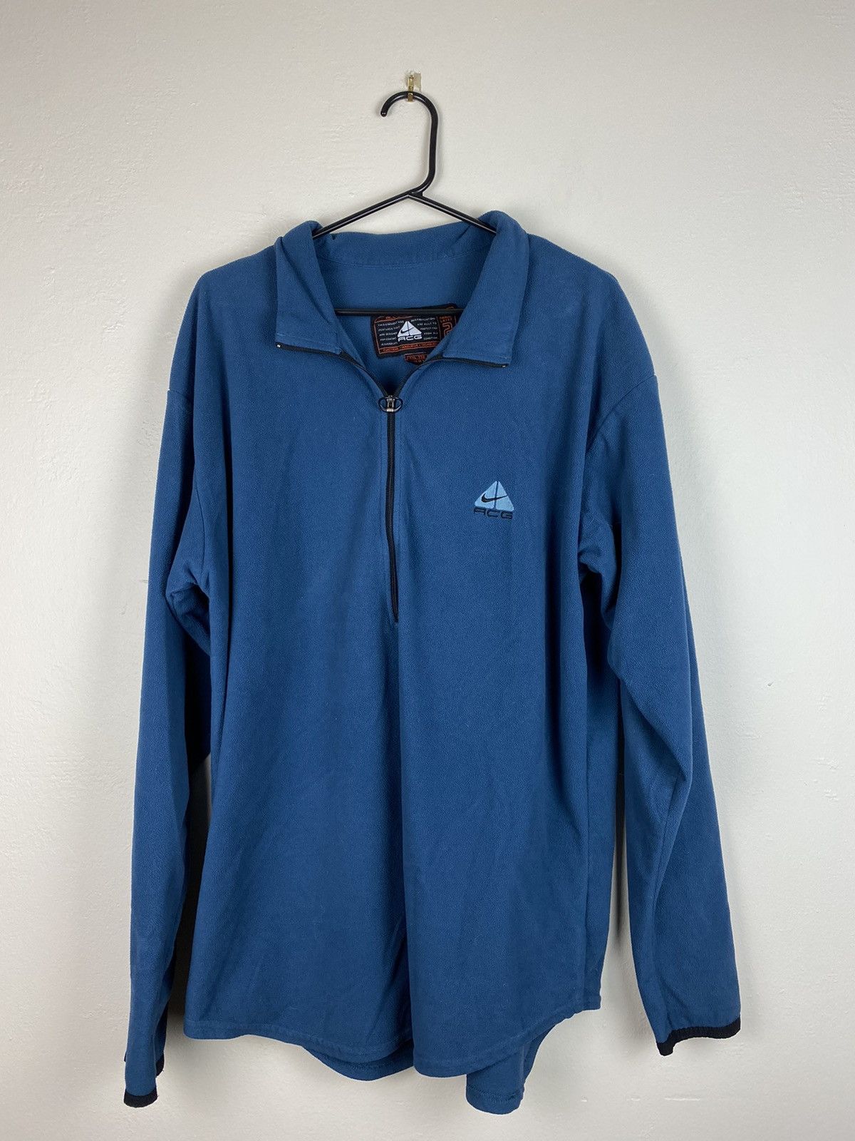 Nike ACG × Vintage Nike ACG 1/4 Zip Sweater Jacket Therma fit Size US XXL / EU 58 / 5 - 2 Thumbnail