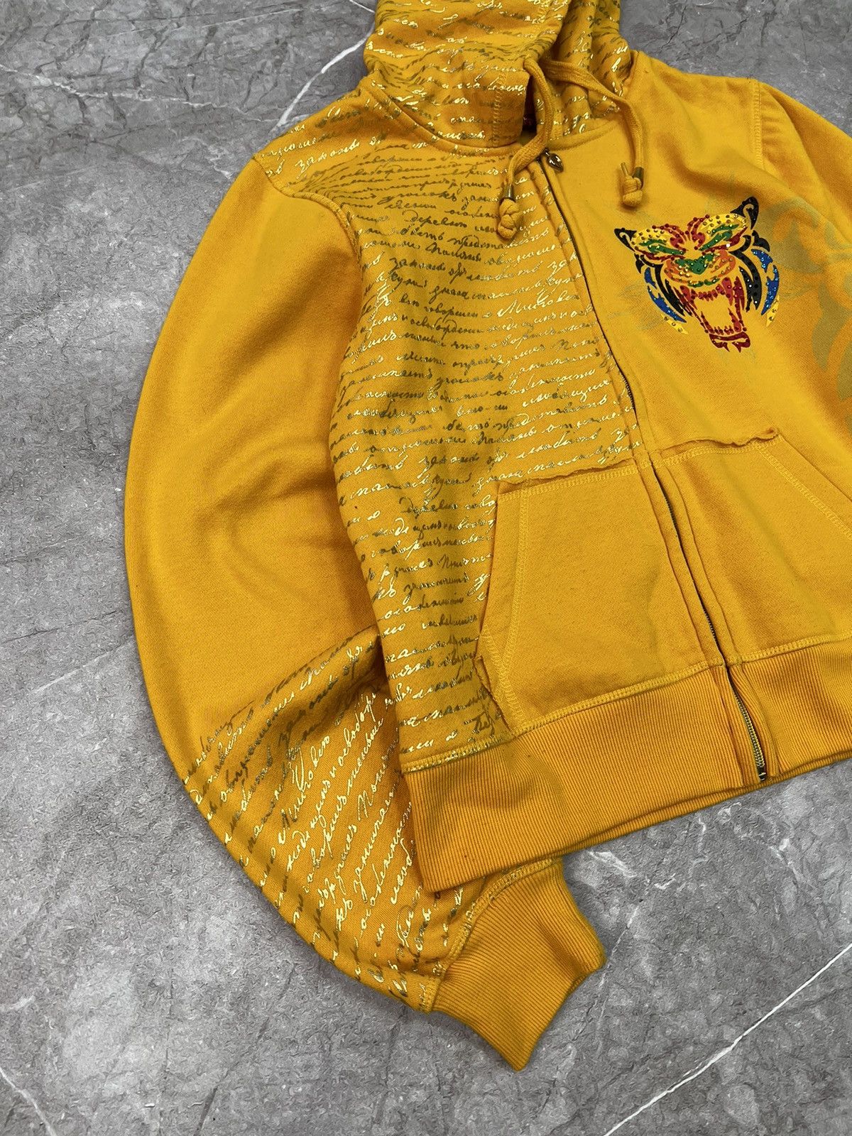 Christian Audigier × Ed Hardy × Vintage Vintage Ed Hardy Christian Audigier Style Hoodie Size US M / EU 48-50 / 2 - 2 Thumbnail