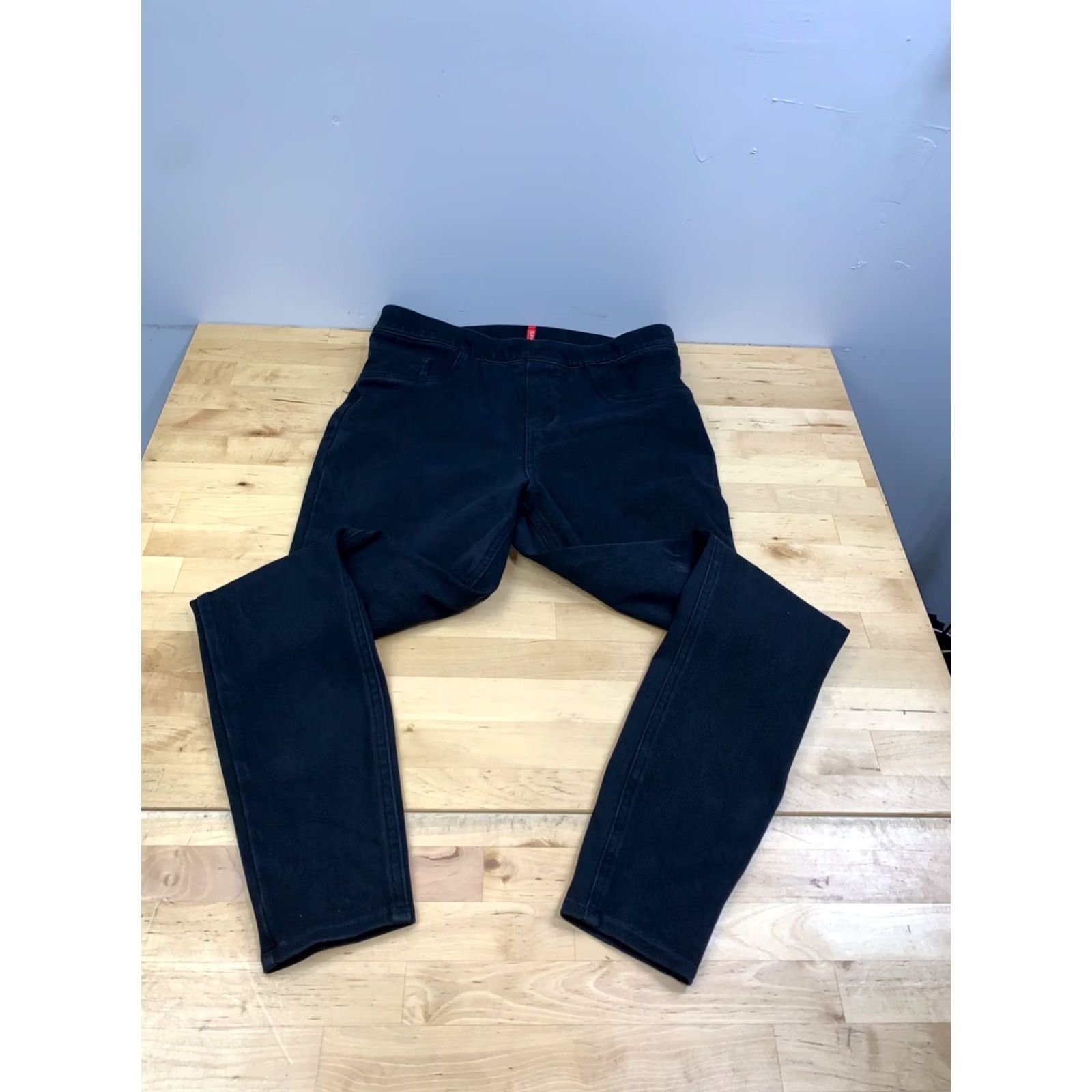 Spanx Spanx Leggings Women L Black Ankle Shaping Stretch Casual Size 36" / US 14 / IT 50 - 5 Thumbnail