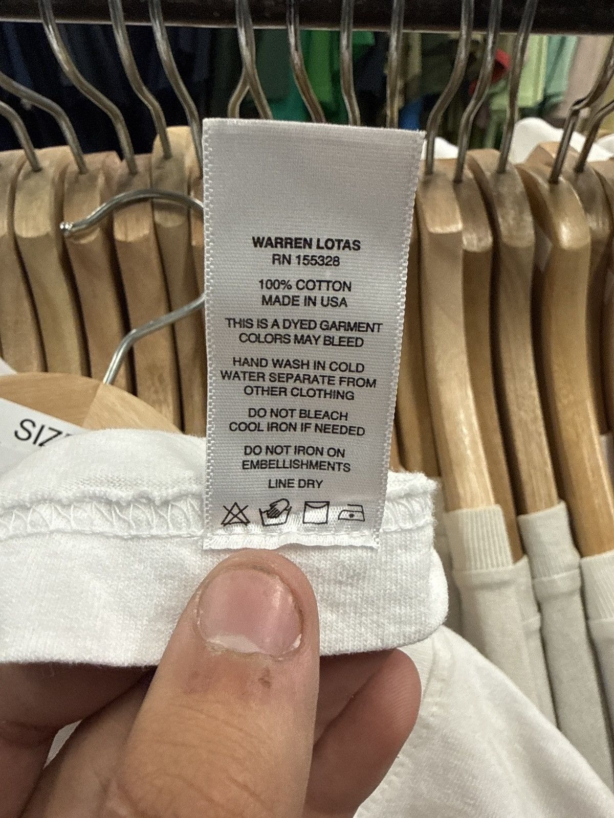 Warren Lotas Warren Lotas T-Shirt Size US L / EU 52-54 / 3 - 4 Thumbnail