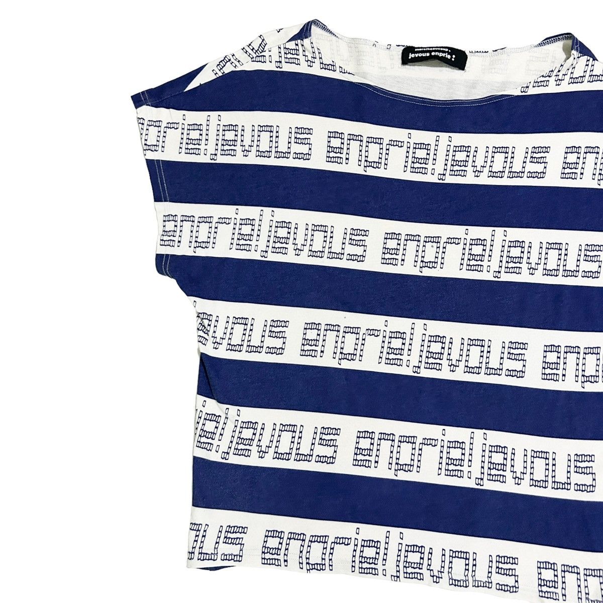 Issey Miyake × Japanese Brand × mercibeaucoup 1990s Mercibeaucoup - Overprint Top Size US M / EU 48-50 / 2 - 3 Thumbnail