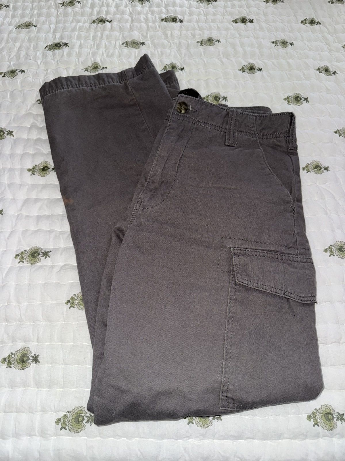 Redhead Gray Insulated Cargo Pants Size US 32 / EU 48 - 1 Thumbnail