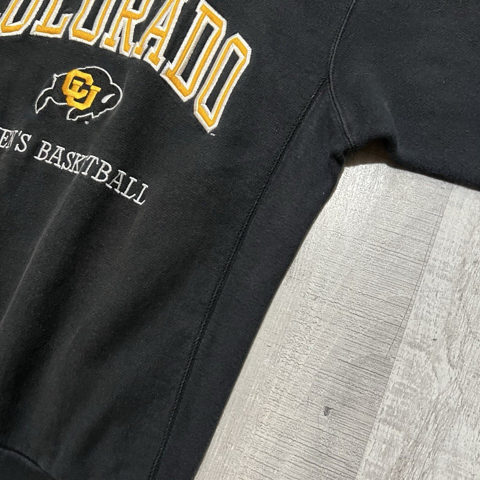 Mvp VTG Colorado Buffaloes Black Pro Weave CU Buffs Sweatshirt S Size US S / EU 44-46 / 1 - 4 Thumbnail