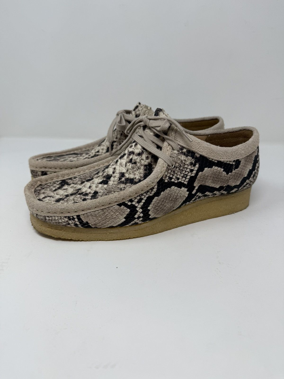 Aime Leon Dore × Clarks Aime Leon Dore x Clarks Originals Wallabee Snakeskin Tan Size US 9 / EU 42 - 2 Thumbnail