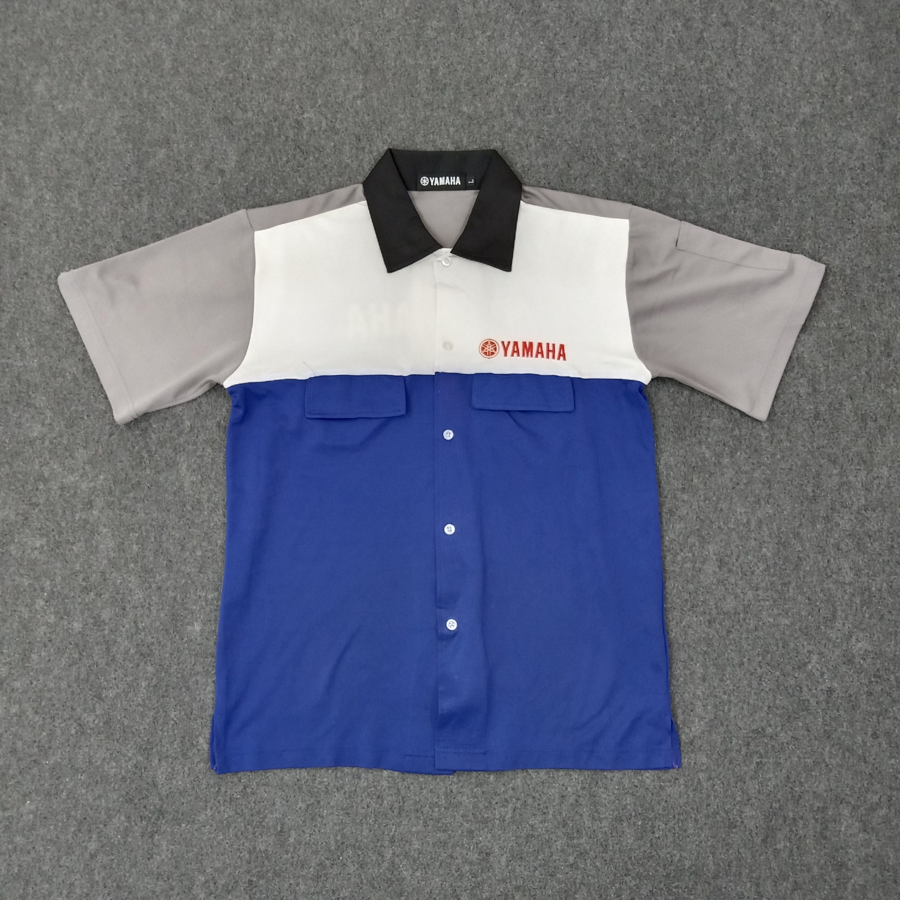 Yamaha Yamaha Japanese Racing Uniform Button Up Shirt C259N46 Size US S / EU 44-46 / 1 - 1 Thumbnail
