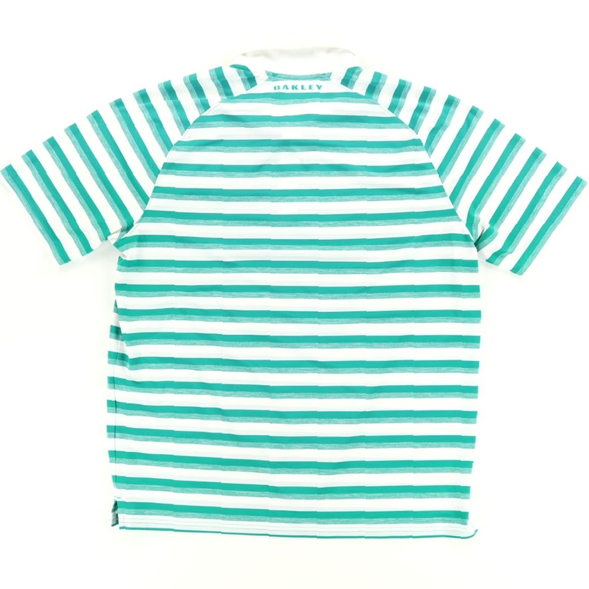 Oakley Oakley Hydrolix Polyester Striped Polo Shirt Green Men's XL Size US XL / EU 56 / 4 - 4 Thumbnail