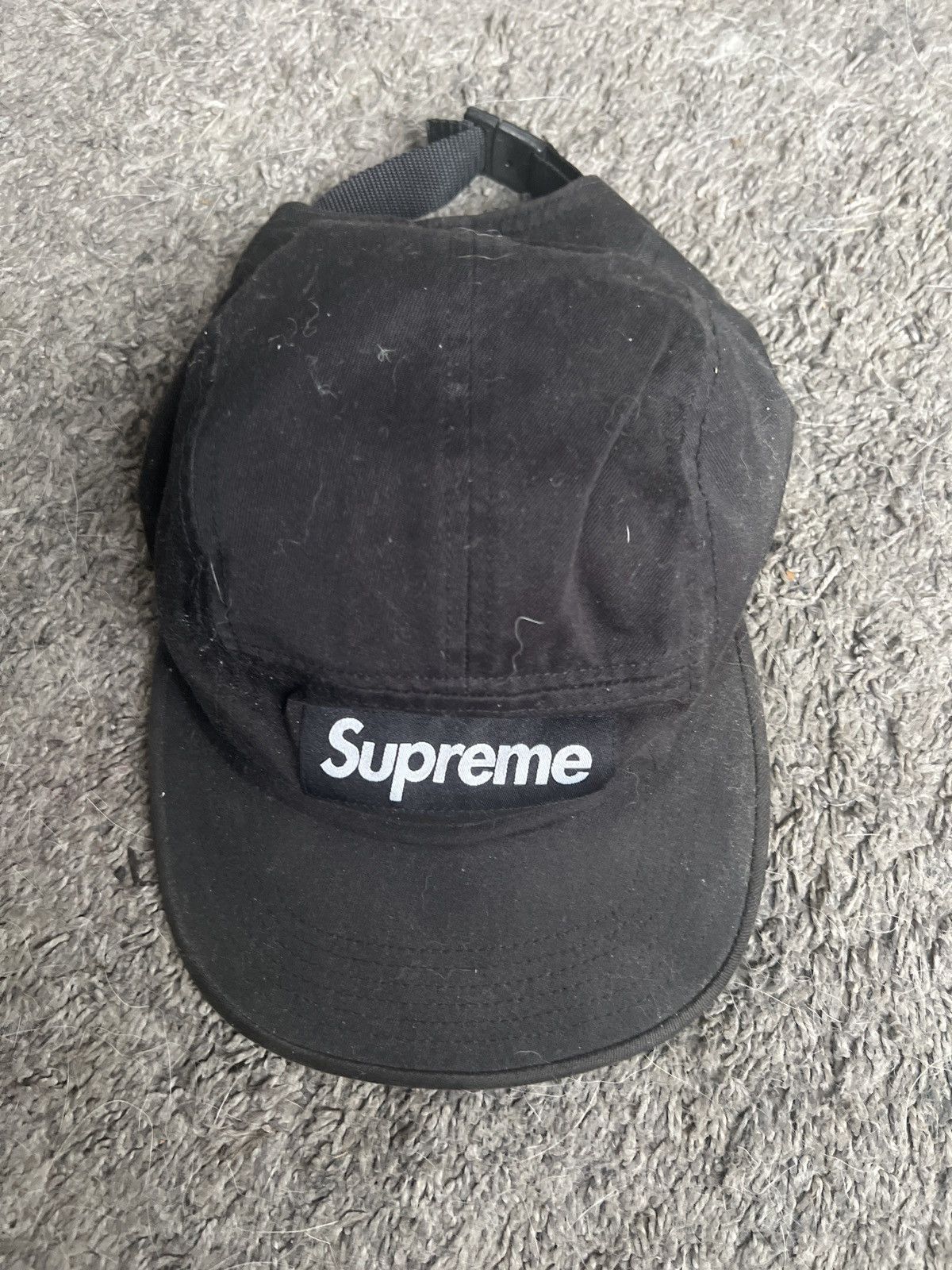 Supreme Supreme Box Logo 5 Panel Camp Hat Size ONE SIZE - 1 Thumbnail