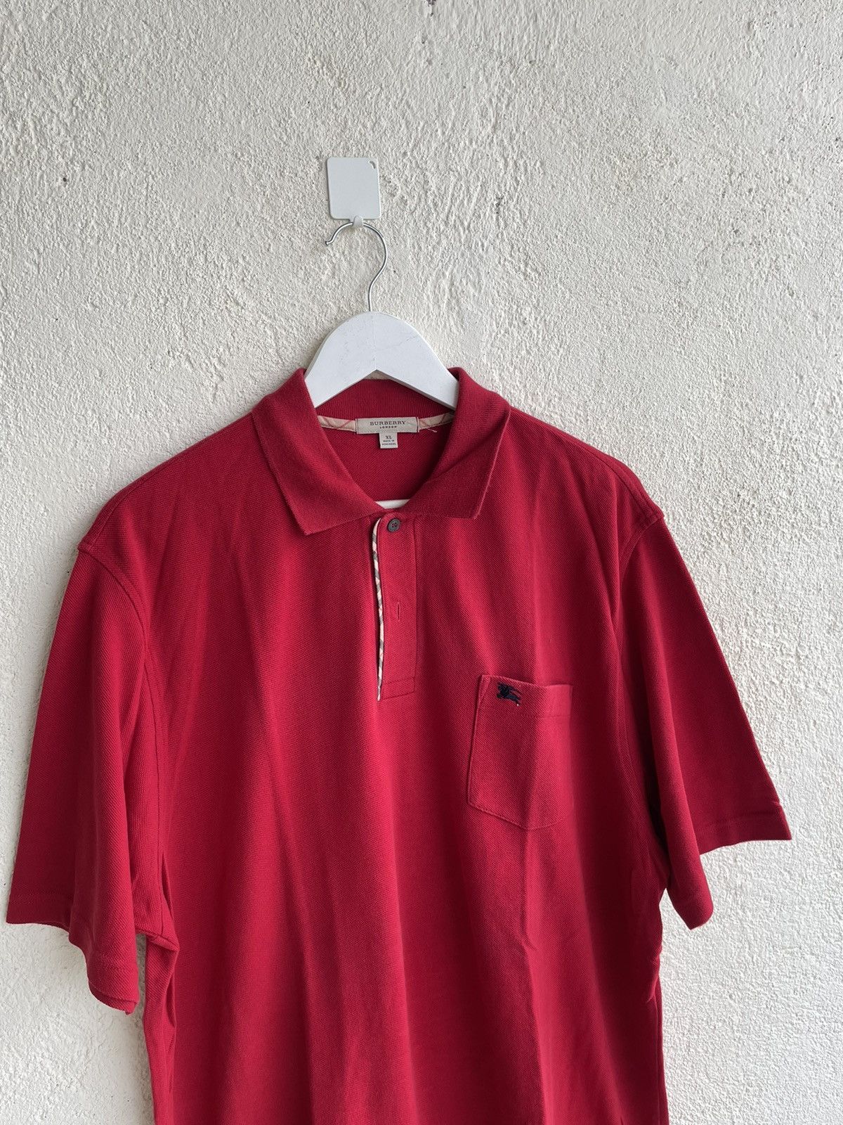 Burberry Burberry Polo shirt embroidery logo Size US XL / EU 56 / 4 - 2 Thumbnail