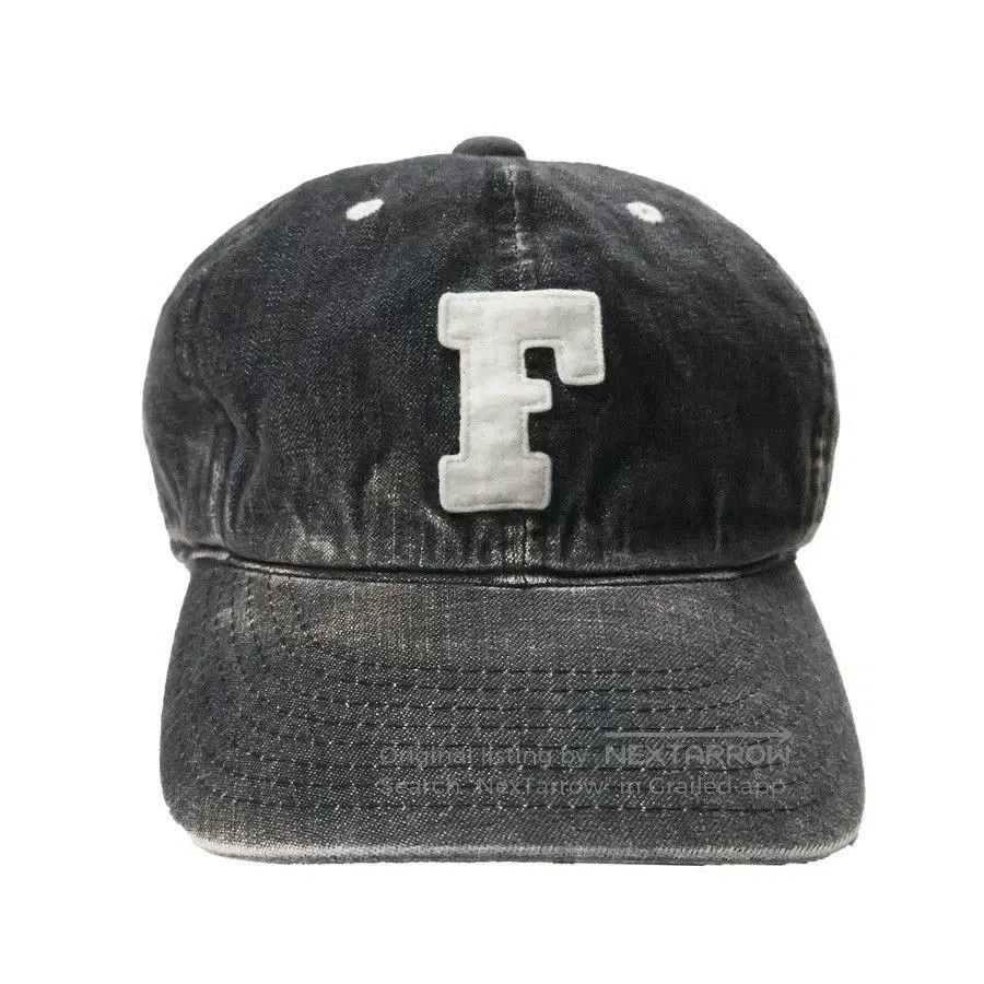Full Count & Co. FULLCOUNT Washed Denim Embroidered Baseball Cap. Size ONE SIZE - 7 Thumbnail