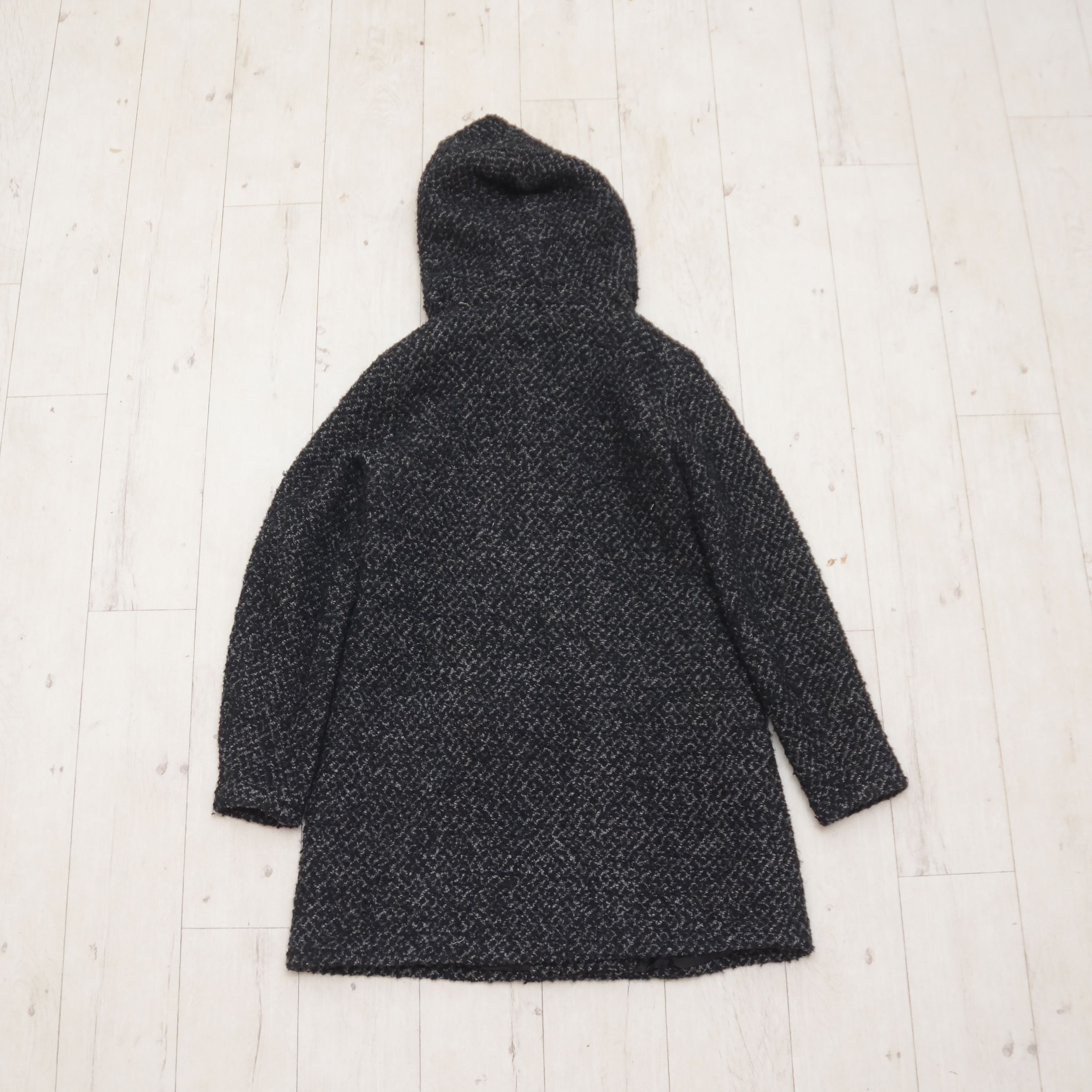 Max Mara Luxury Max Mara Hooded Coat Gray UK 6 US 4 Oversized Size S / US 4 / IT 40 - 10 Thumbnail