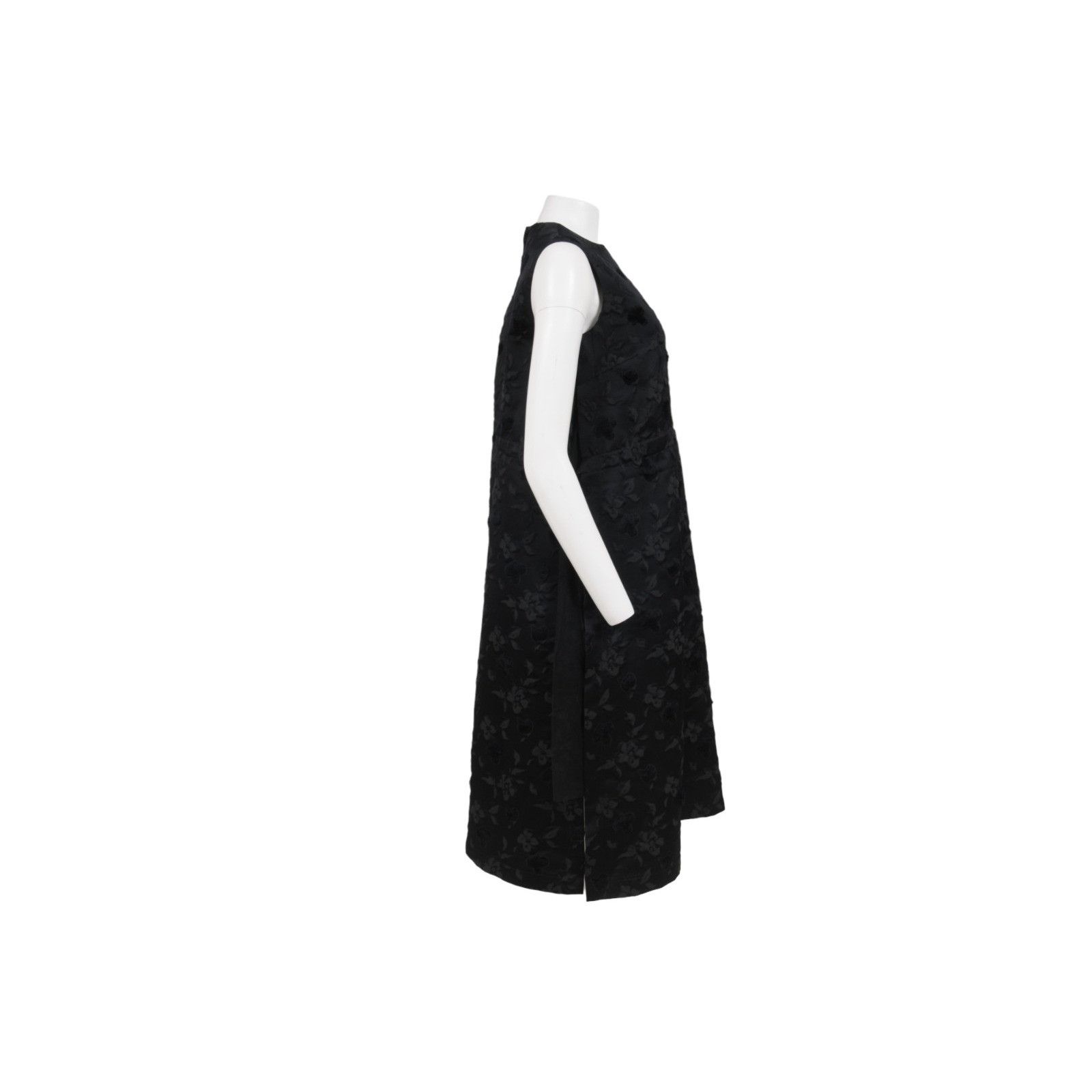 Noir Kei Ninomiya Noir Kei Ninomiya Comme De Garcons Midi Dress Black Size S / US 4 / IT 40 - 5 Thumbnail