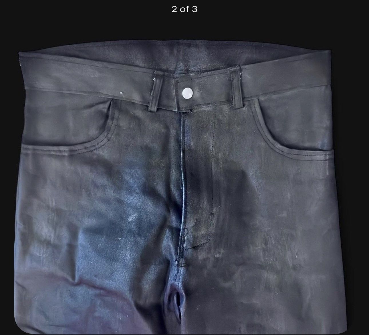 Other SOLD TEMPORARY FROM BRAZIL OIL SPILL DENIM Size US 30 / EU 46 - 2 Thumbnail