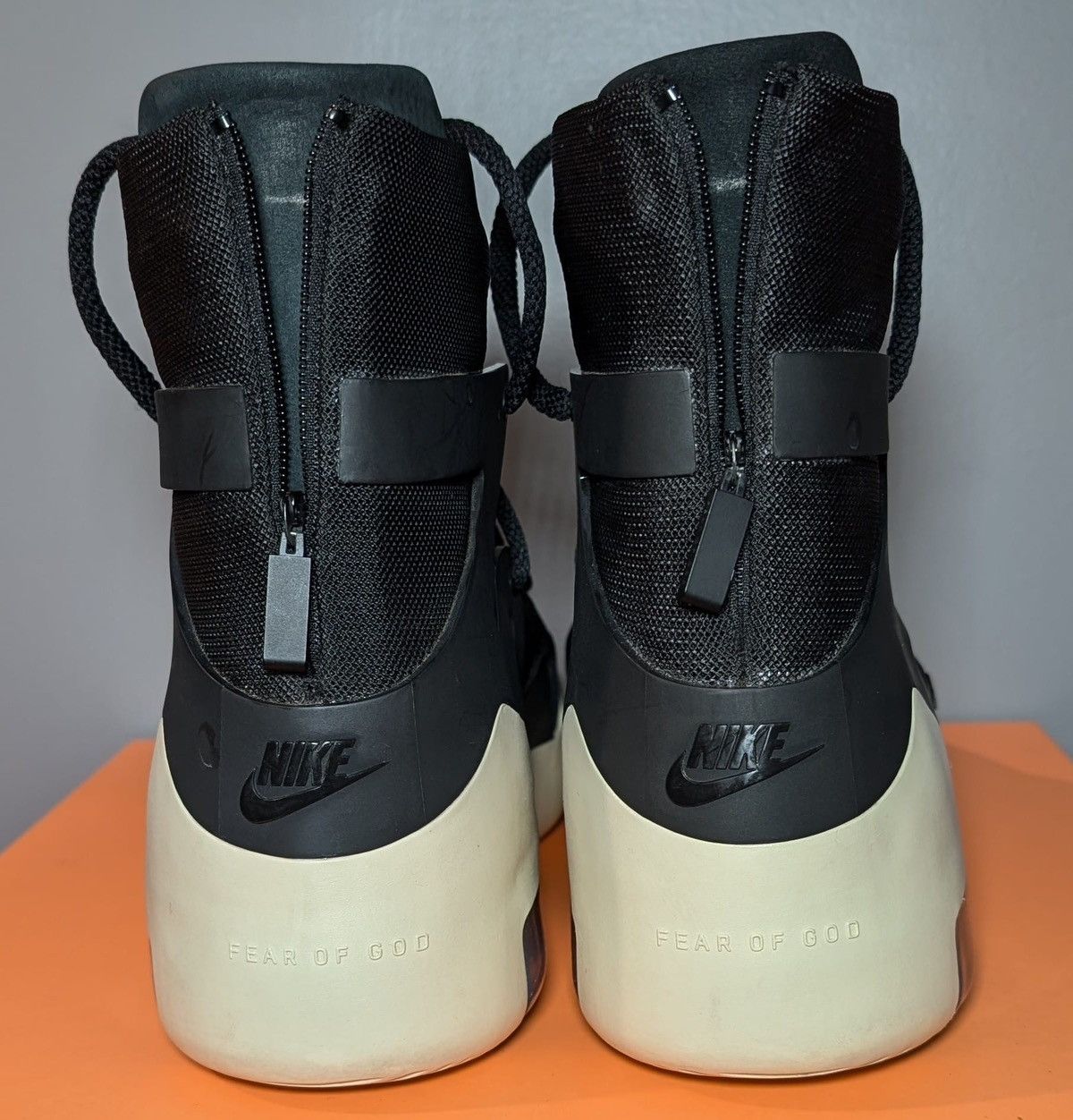 Fear of God × Nike Size 9.5 - Nike Air Fear Of God 1 Black Size US 9.5 / EU 42-43 - 3 Thumbnail