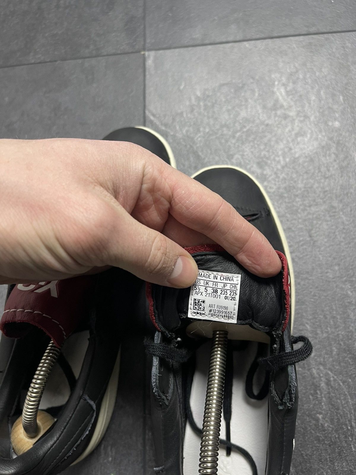 Adidas × Vintage × Yohji Yamamoto Adidas Y-3 Yohji Court Black sneakers Size US 5 / EU 37 - 14 Thumbnail