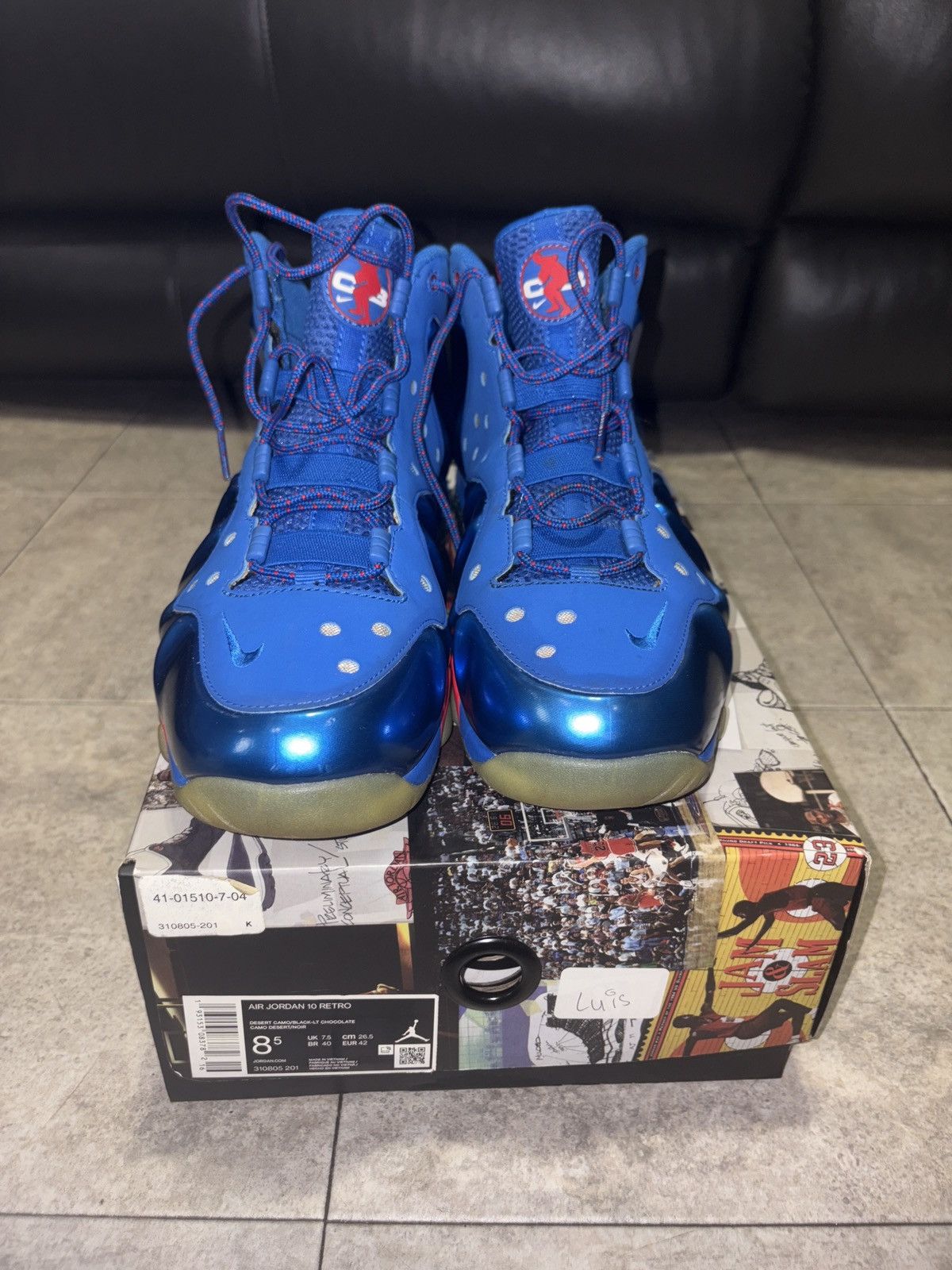 Nike Nike Barkley Posite Max “76ers” Size US 8 / EU 41 - 1 Thumbnail