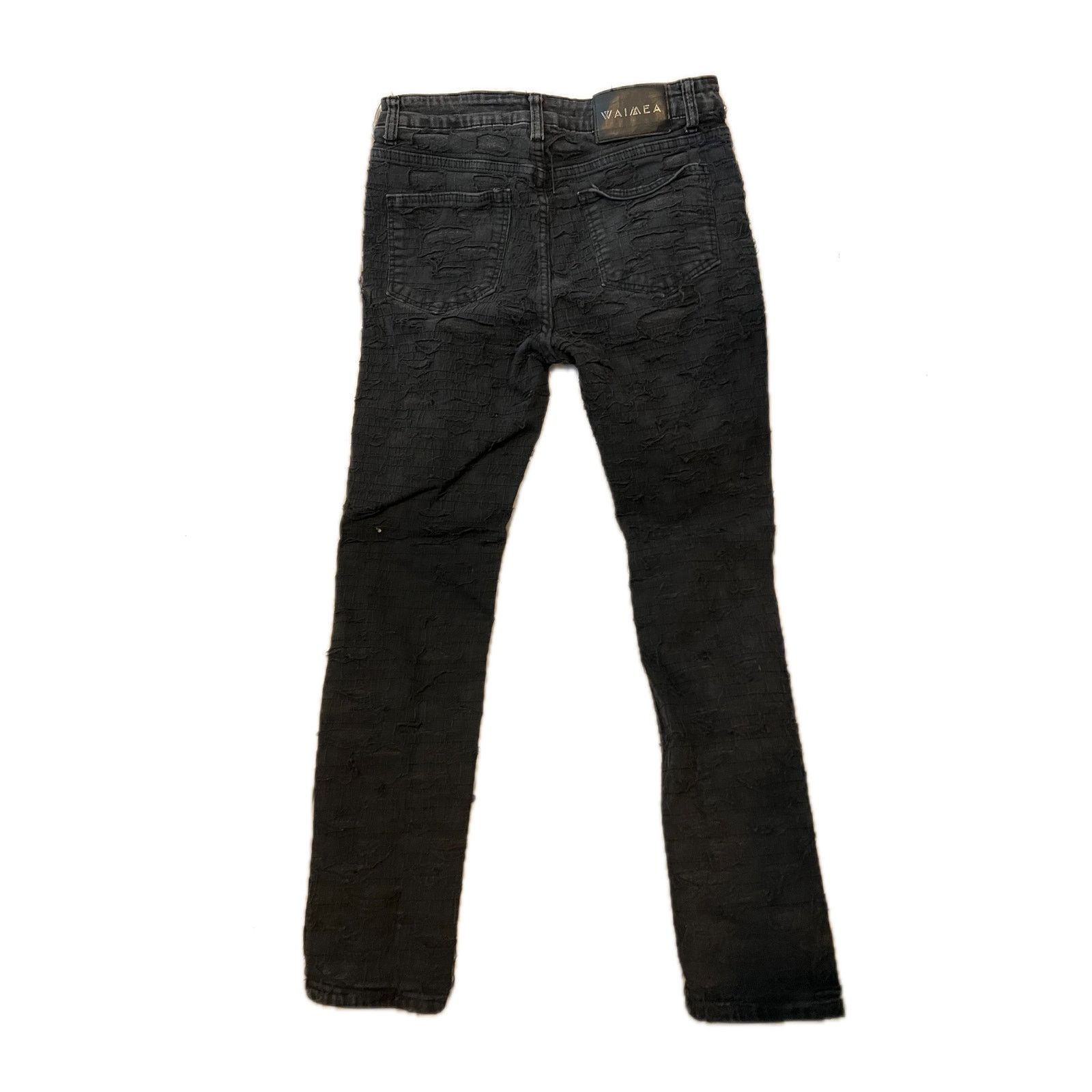 Waimea Waimea Skinny Fit Streetwear Black Jeans Mens 32x32 Size US 32 / EU 48 - 2 Thumbnail