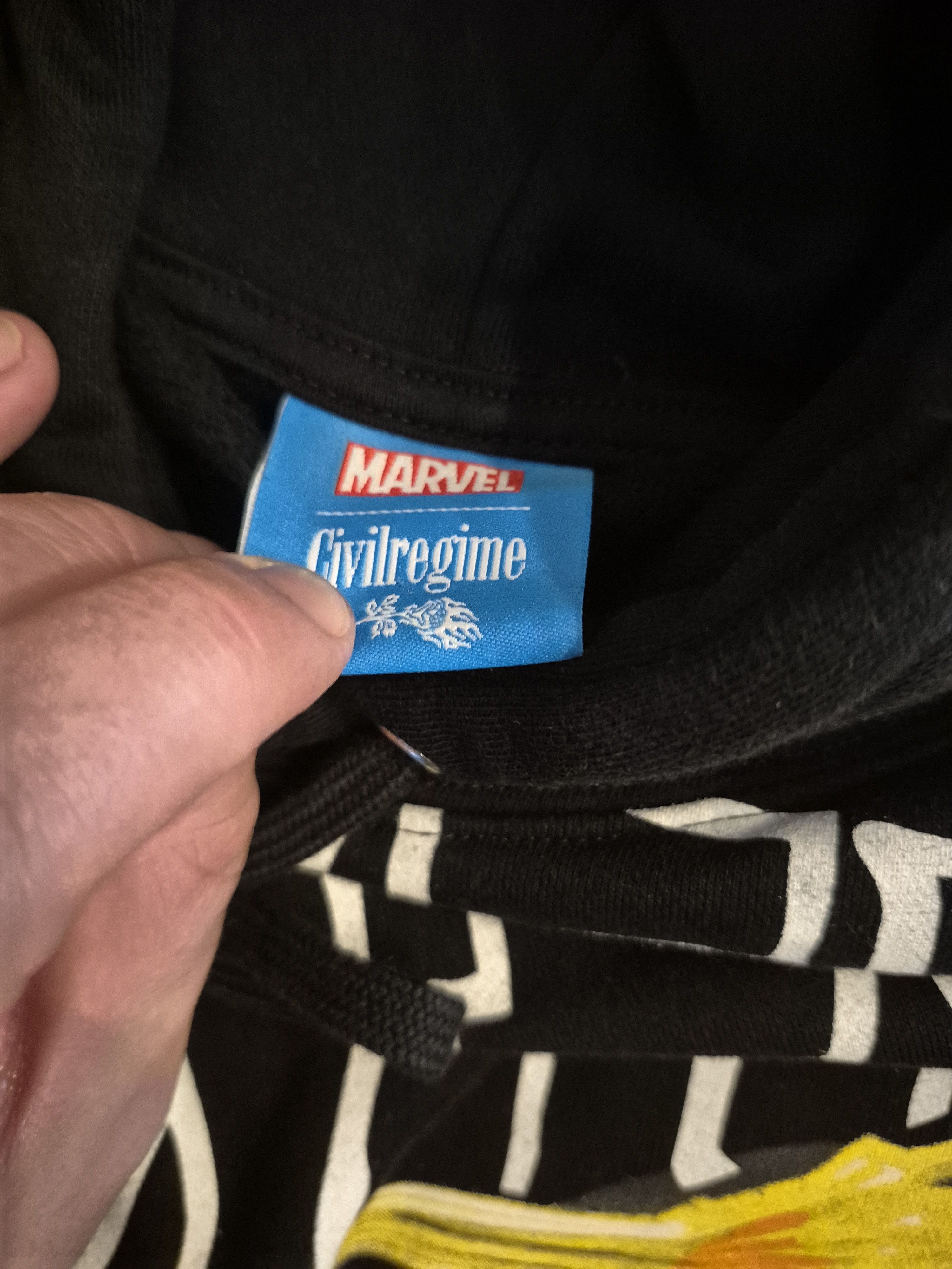 Civil Regime × Marvel Comics Civil Regime x Marvel Wolverine Hoodie Size Small Size US S / EU 44-46 / 1 - 6 Thumbnail