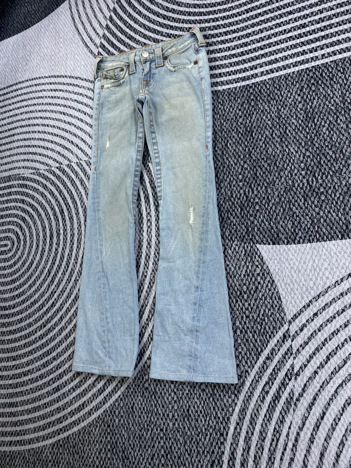 True Religion Vintage True Religion Flared Denim Jeans Size 26" / US 2 / IT 38 - 4 Thumbnail
