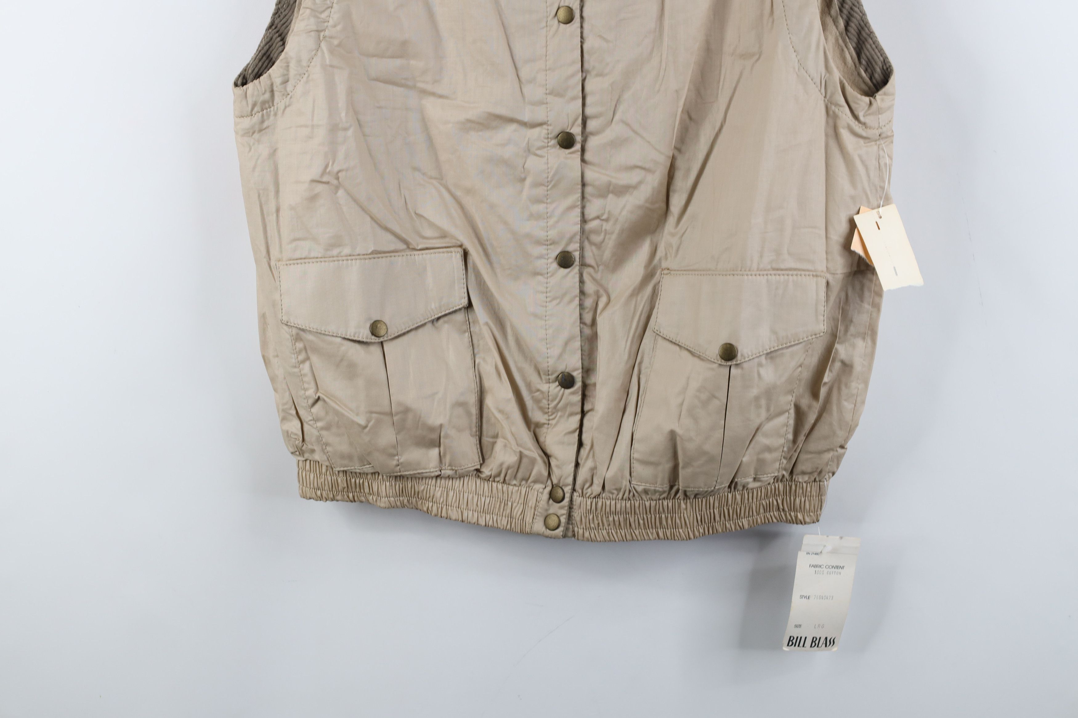 Vintage Deadstock Vintage 80s 90s Streetwear Windbreaker Vest Jacket Size L / US 10 / IT 46 - 3 Thumbnail