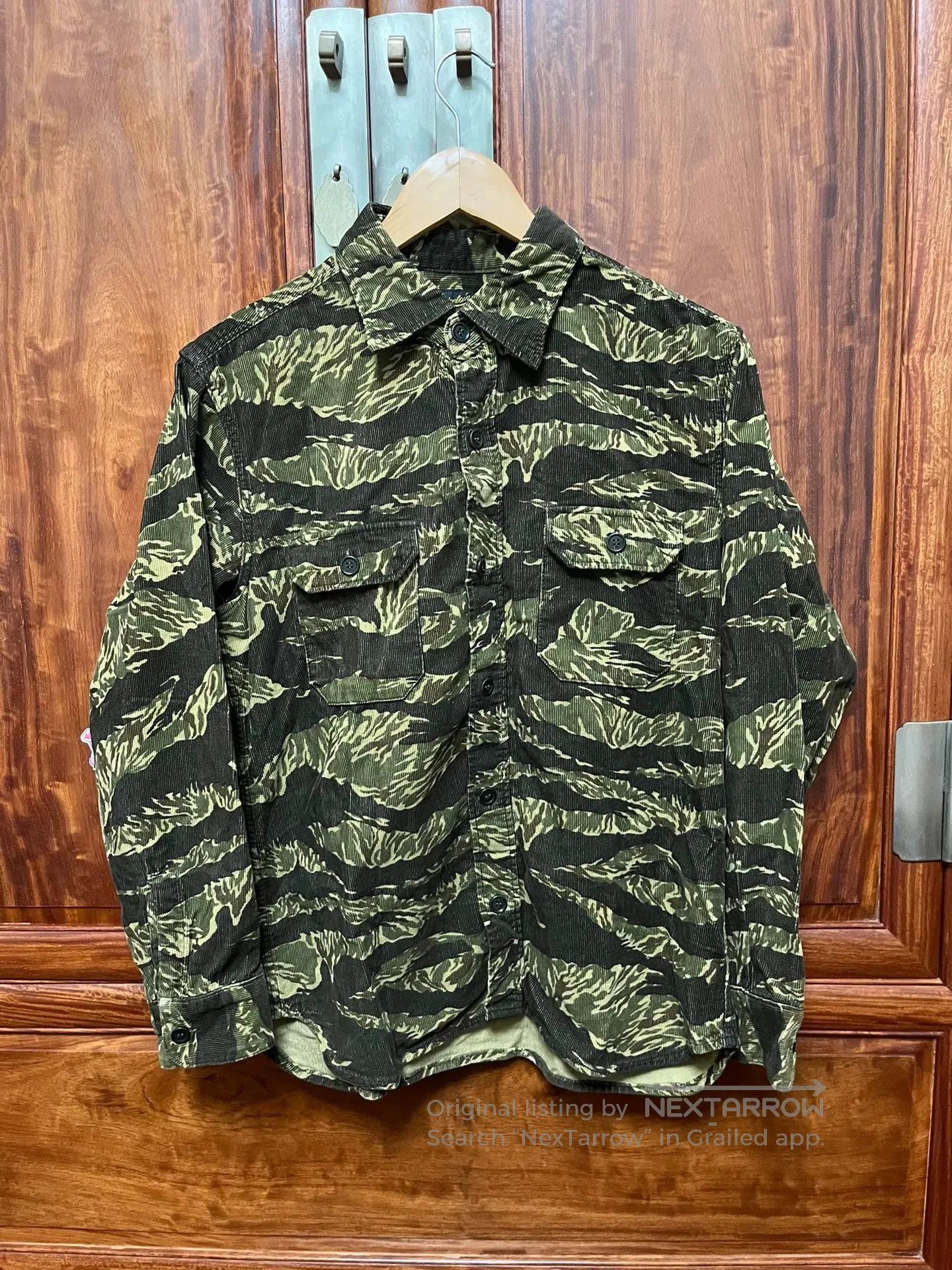 Tenderloin Tenderloin Camo Corduroy Shirt. Size US XS / EU 42 / 0 - 1 Thumbnail