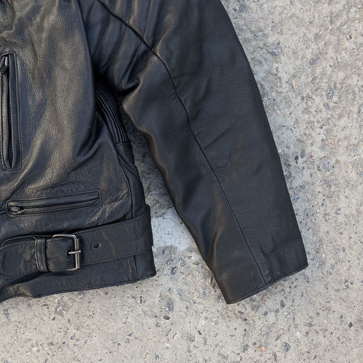 Vintage Vintage Leather Jacket 90s Y2K Style USA Size US M / EU 48-50 / 2 - 4 Thumbnail