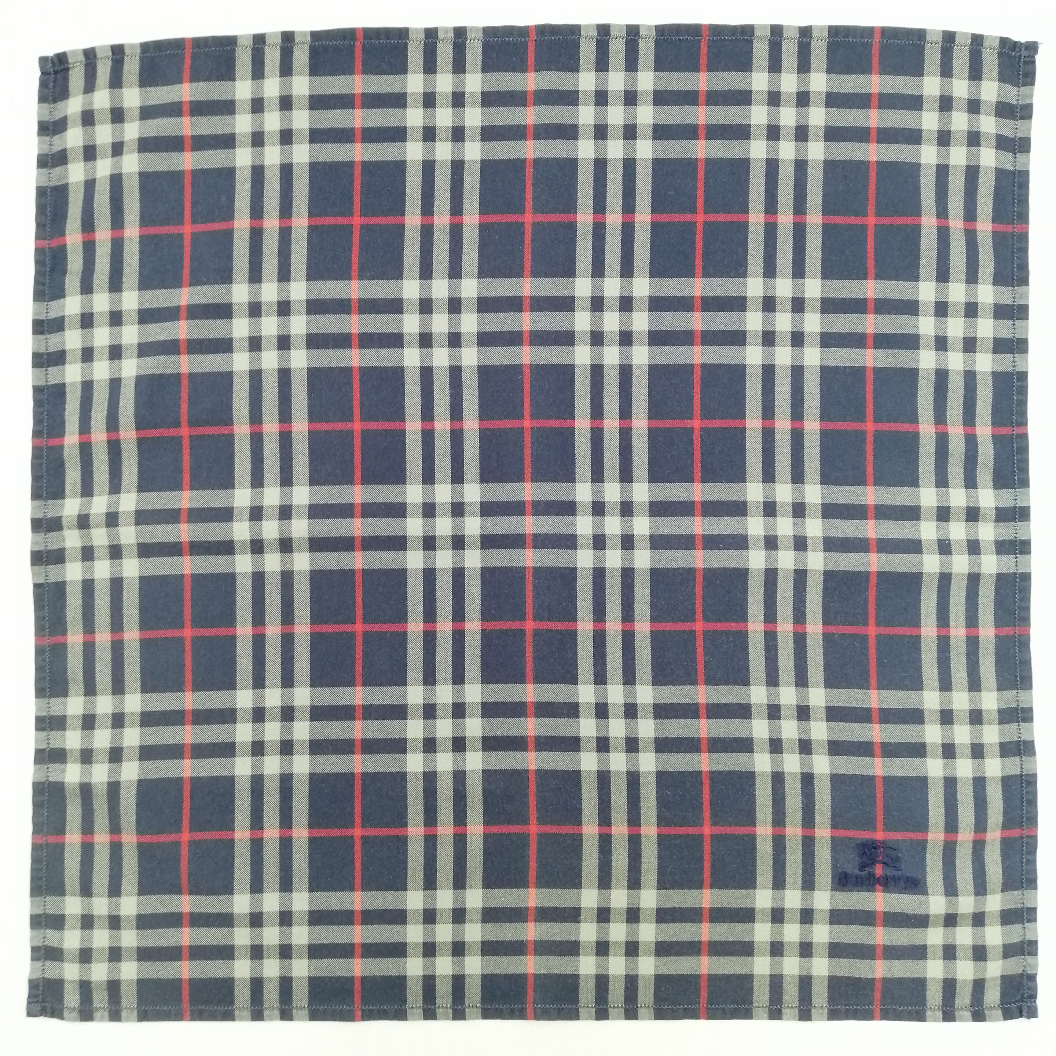 Burberry × Vintage Burberry Handkerchief/Neckerchief/Bandana-KD3023 Size ONE SIZE - 2 Thumbnail