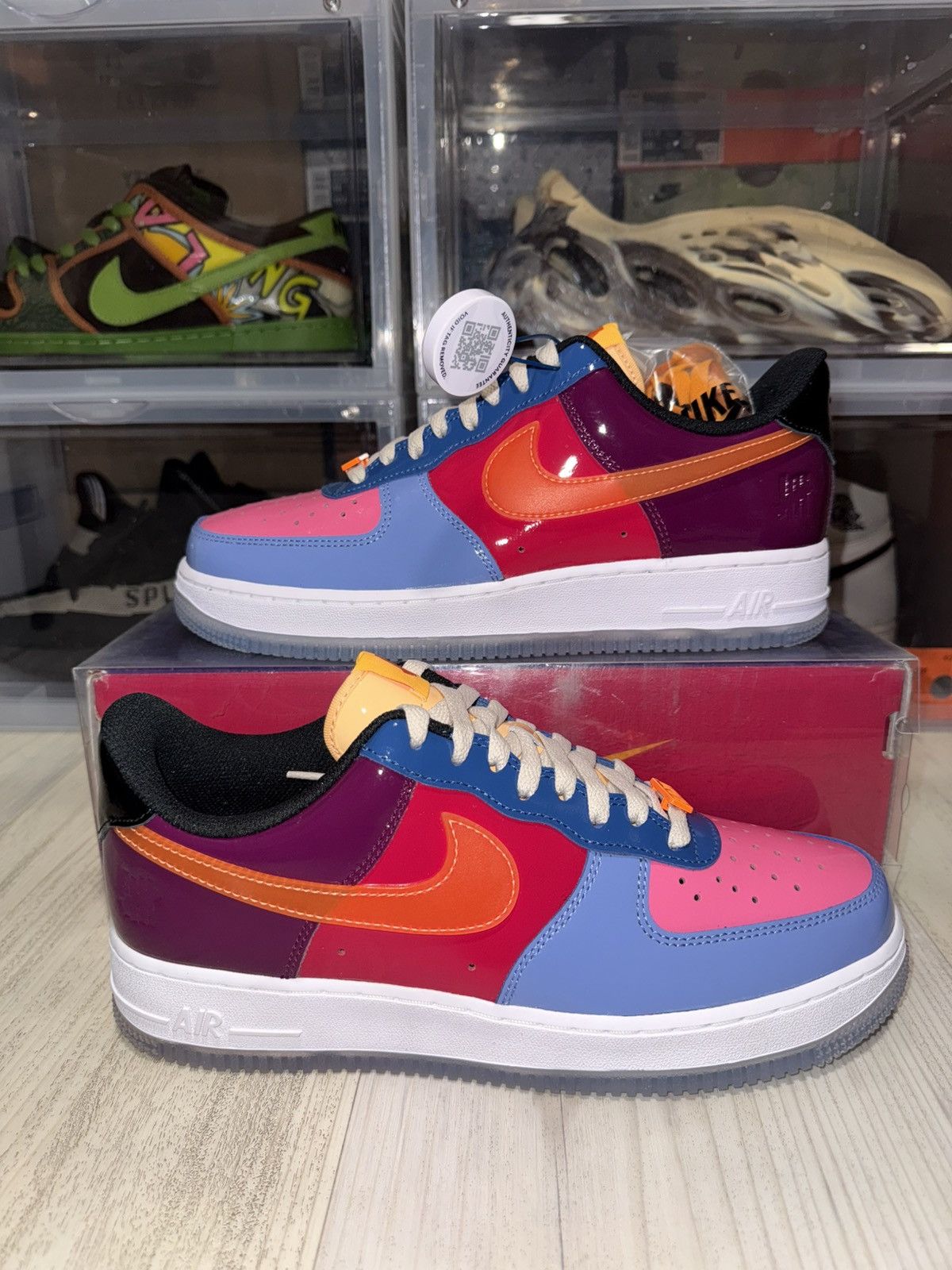 Nike × Undefeated Nike Force 1 Low Undefeated Total Orange Size US 8.5 / EU 41-42 - 2 Thumbnail