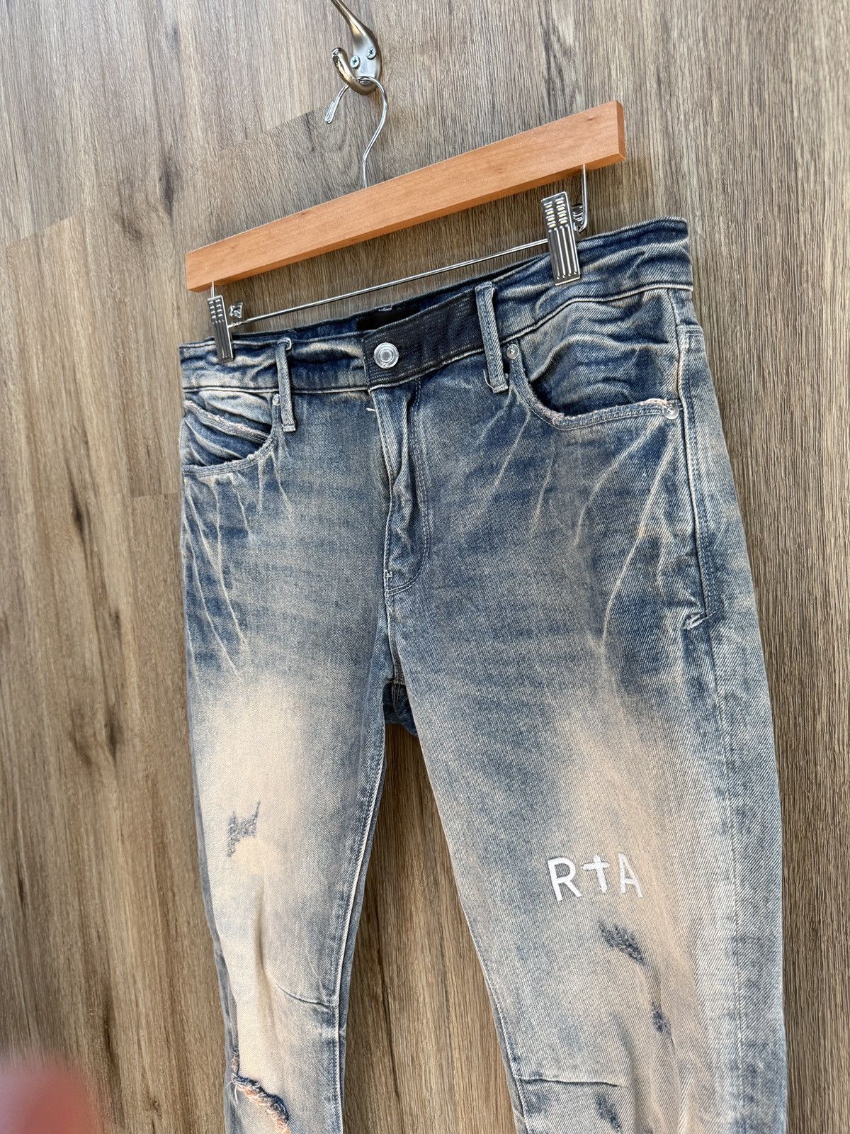Rta Rta Blue Denim Jeans Size US 32 / EU 48 - 4 Thumbnail