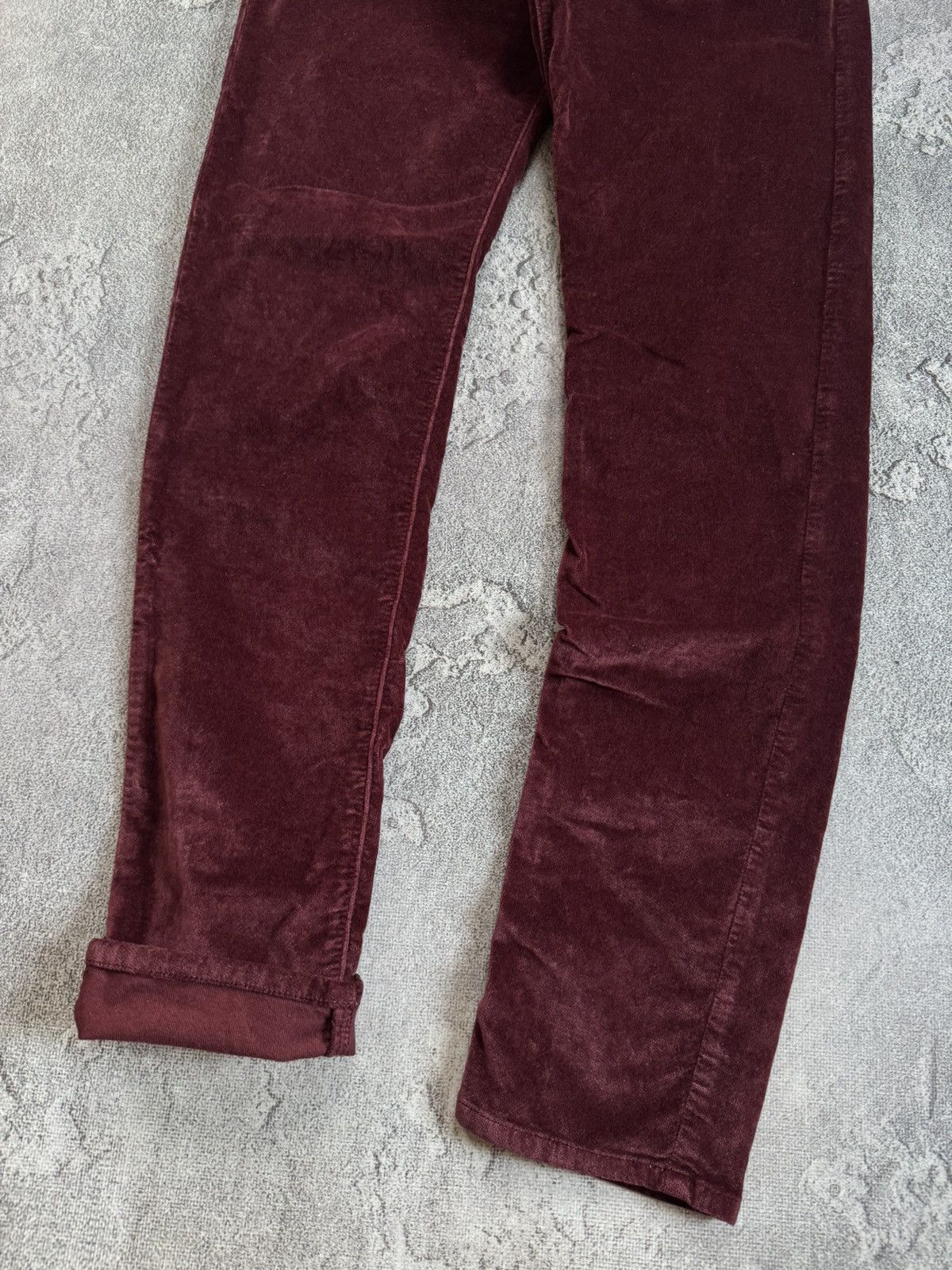 Jacob Cohen Jacob Cohen wmns kimberly velour velvet pants trousers chino Size 26" / US 2 / IT 38 - 8 Thumbnail