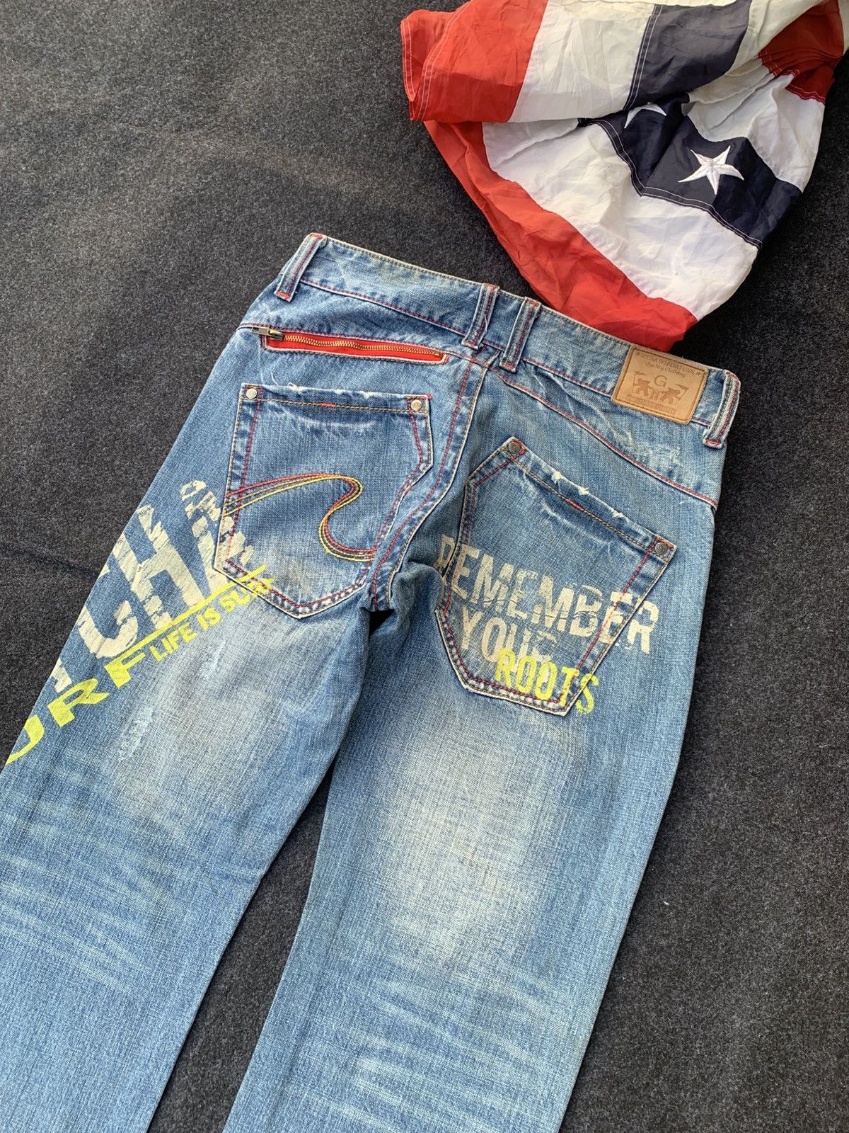 Gotcha Rare Gotcha Denim Pants – Surf & Skate Culture Icon 32x30 Size US 32 / EU 48 - 3 Thumbnail