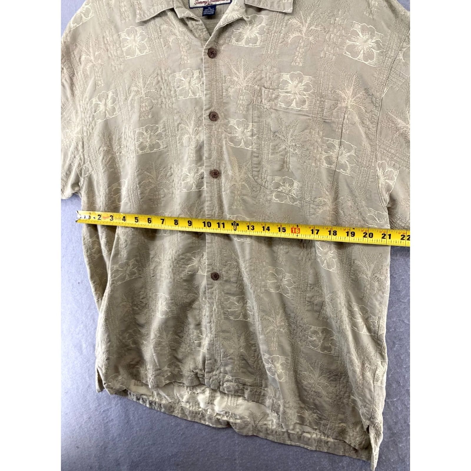 Tommy Bahama VINTAGE Tommy Bahama Shirt Mens XL Silk Floral Beach Size US XL / EU 56 / 4 - 2 Thumbnail