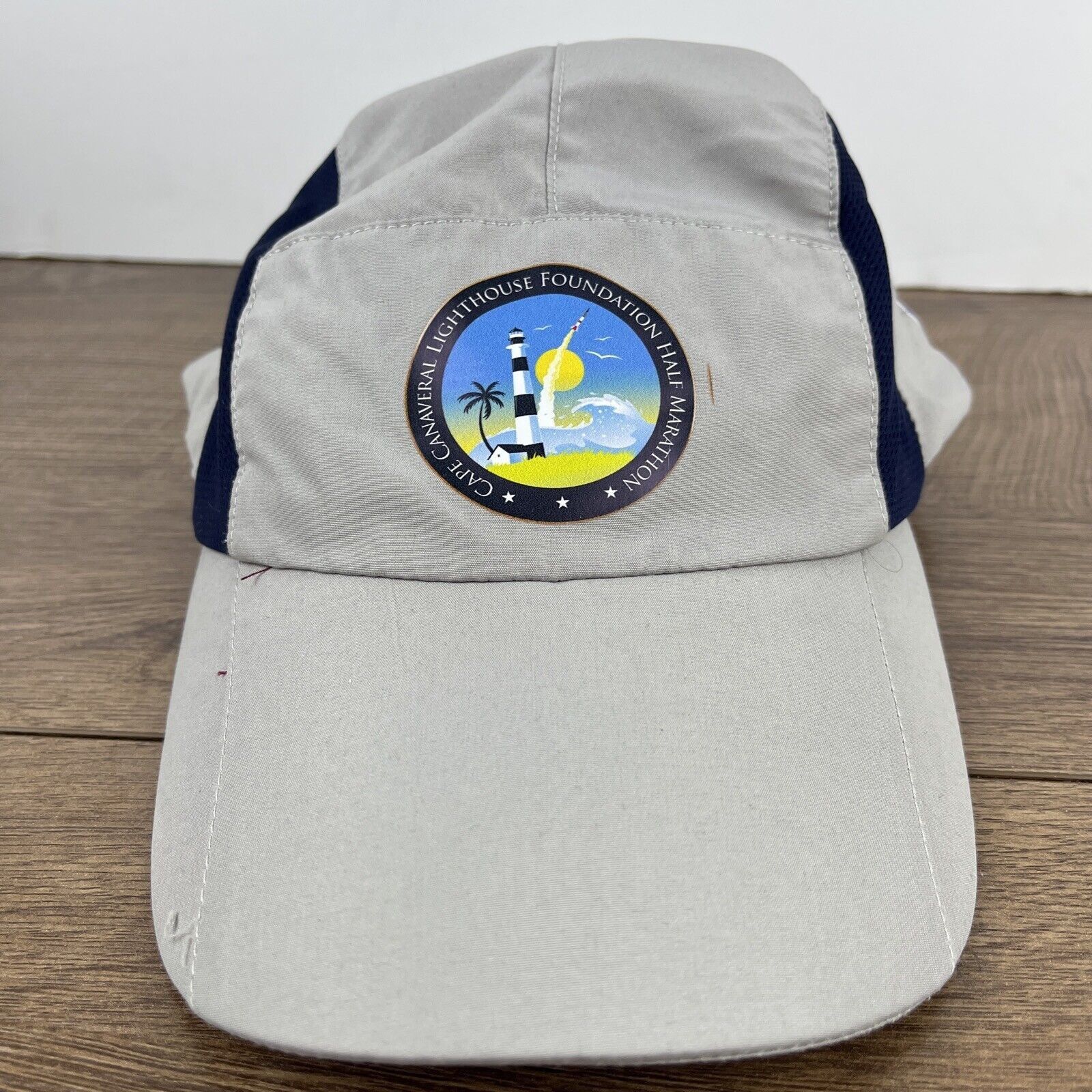 Other Cape Canaveral Lighthouse Hat Marathon Gray Hat Adjustable A Size ONE SIZE - 3 Thumbnail