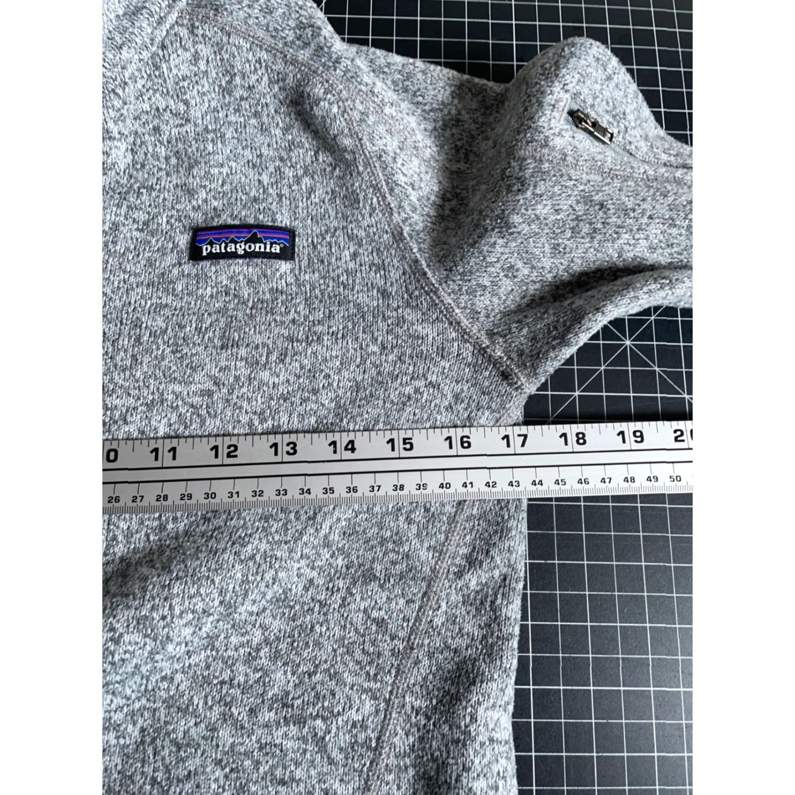 Patagonia Patagonia Better Sweater Women's Small Gray 1/4 Zip Fleece Pullover Jacket Obsolete: No Size S / US 4 / IT 40 - 5 Thumbnail