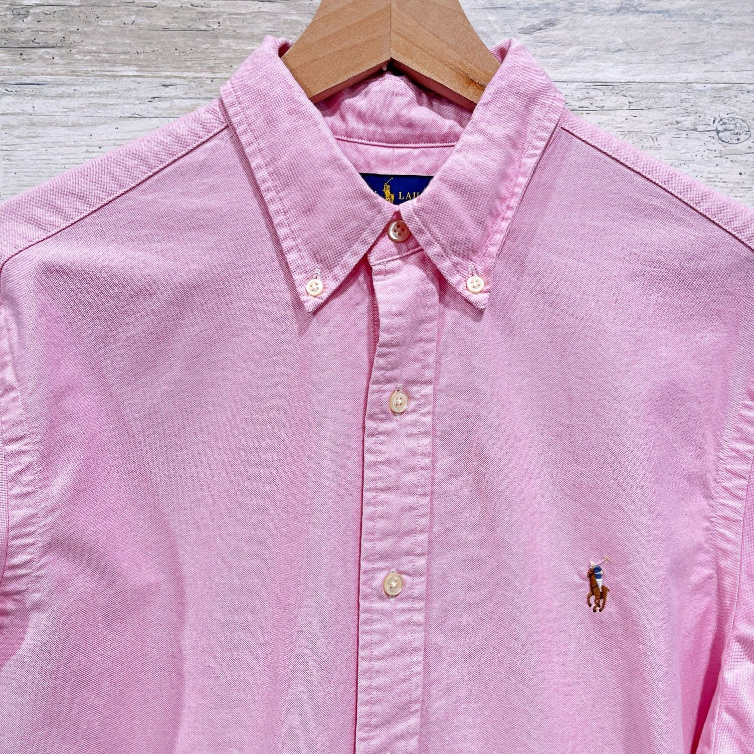 Ralph Lauren Ralph Lauren Classic Oxford Shirt Pink Button Down Preppy L Size US L / EU 52-54 / 3 - 2 Thumbnail