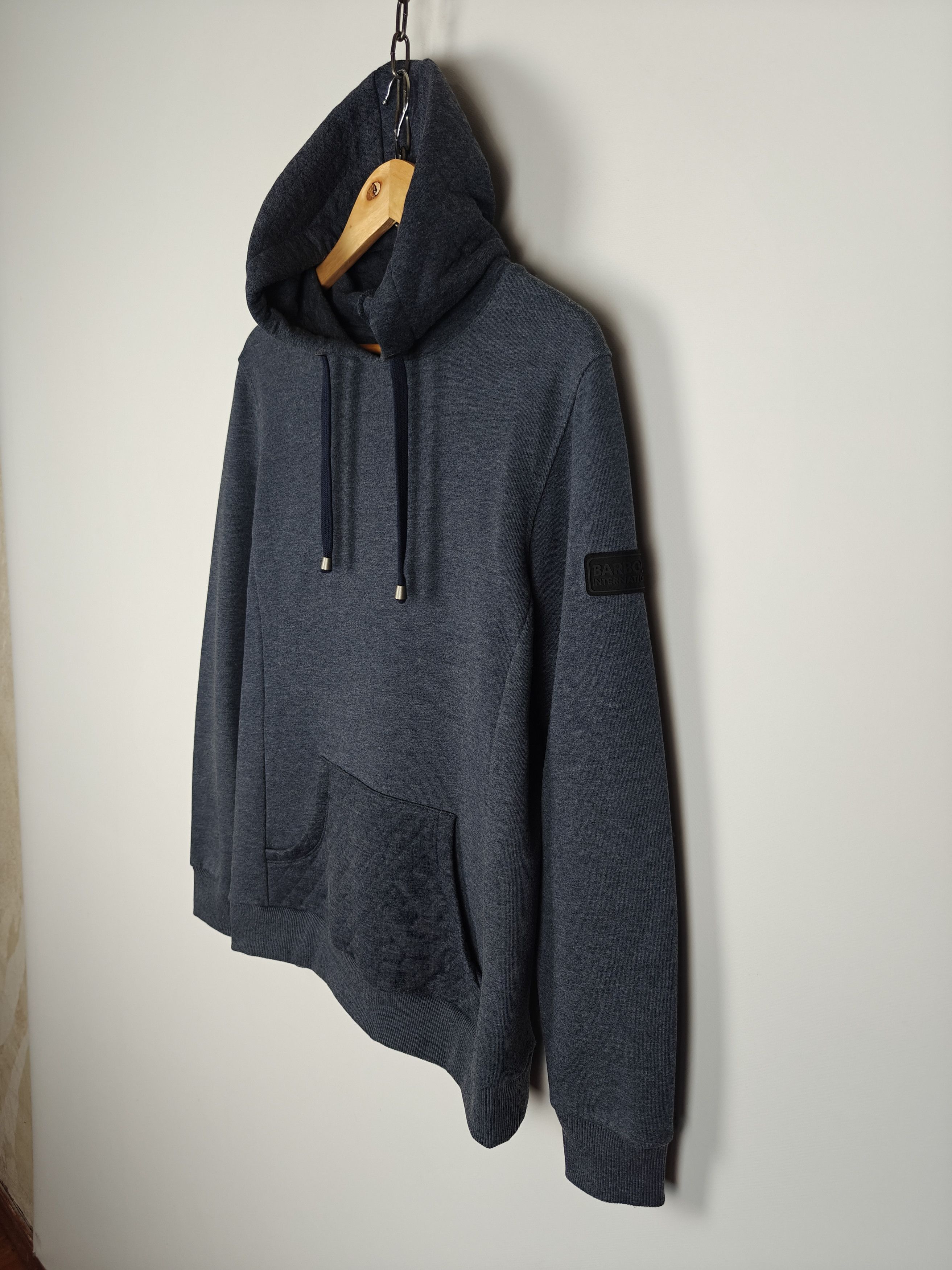 Barbour Barbour International Artemis Hoodie Pullover Gray size S Size US S / EU 44-46 / 1 - 5 Thumbnail