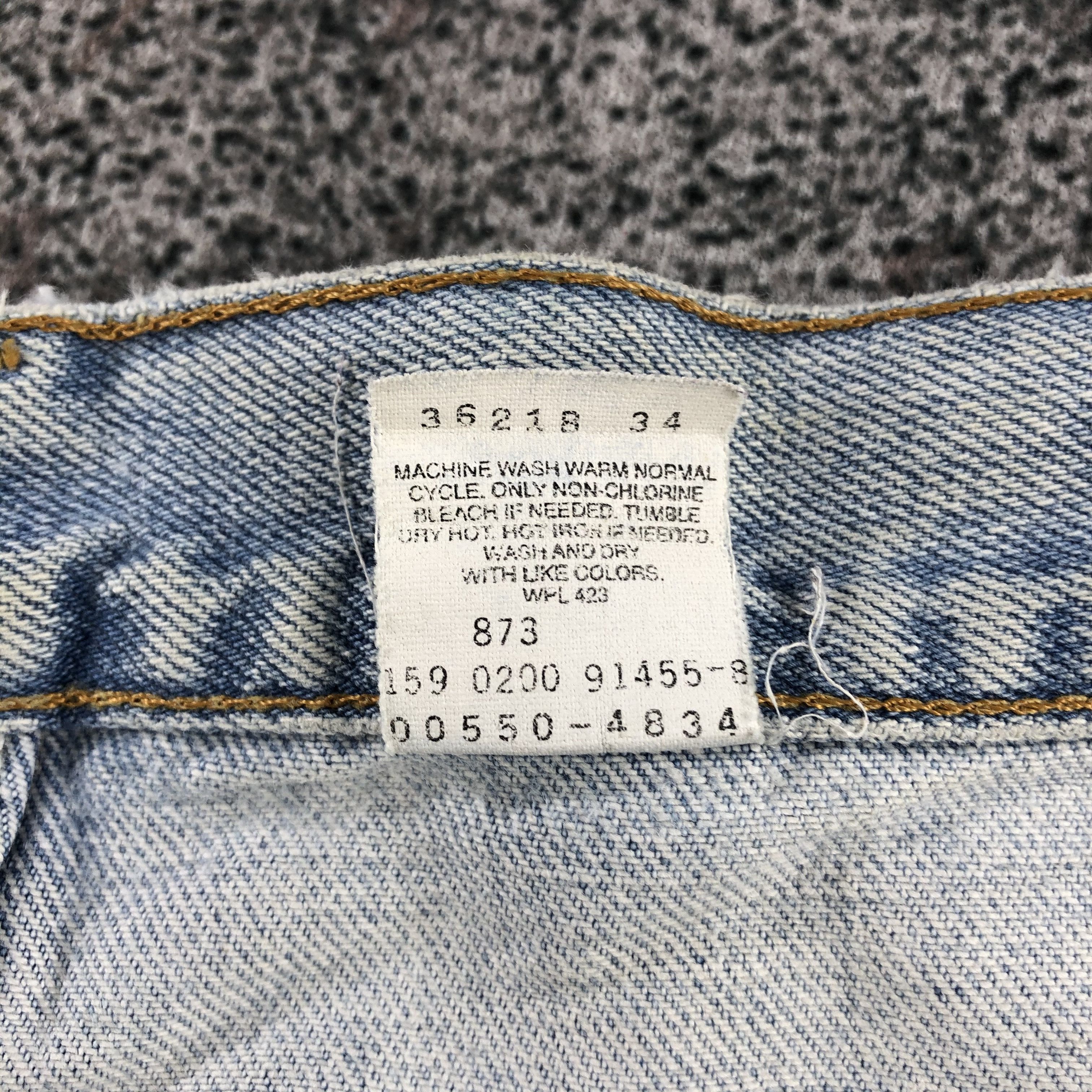 Levi's Vintage Levis 550 Jeans Relaxed Fit Denim KJ948 Size US 34 / EU 50 - 18 Thumbnail