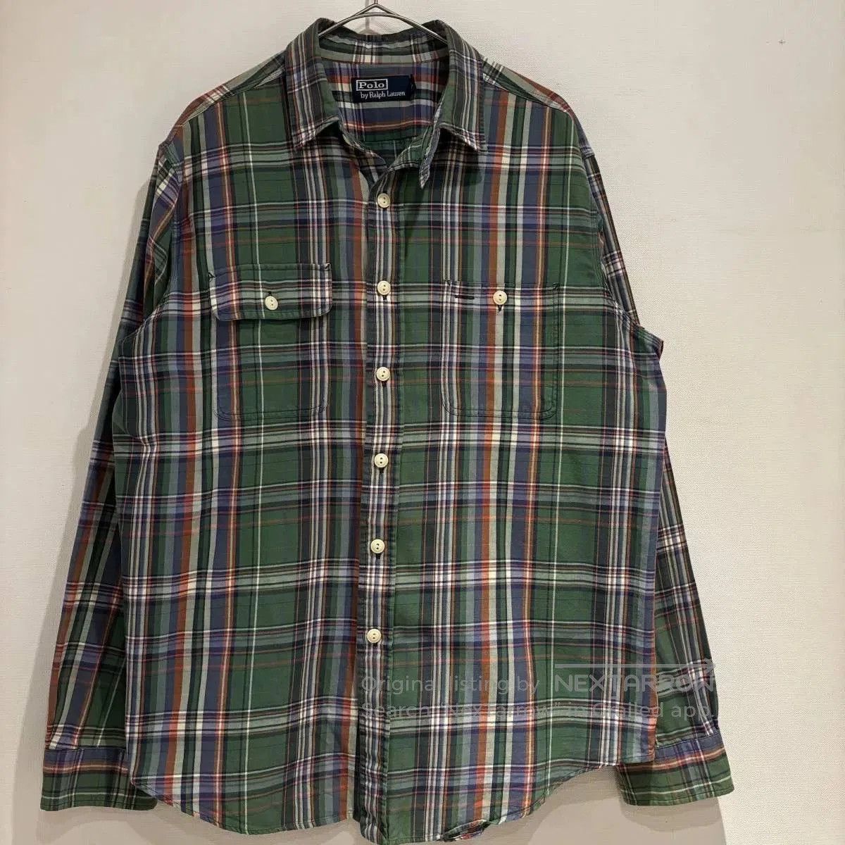 Rare Polo Ralph Lauren Plaid Shirt Jacket.